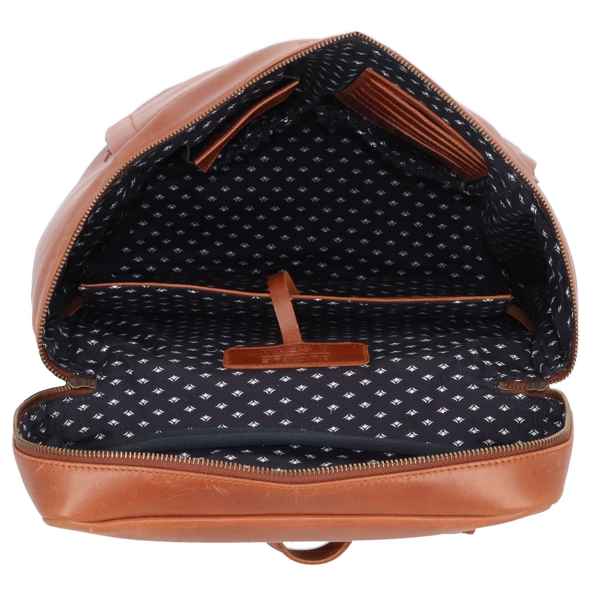 Buckle & Seam Laptoprucksack Siwa, Leder