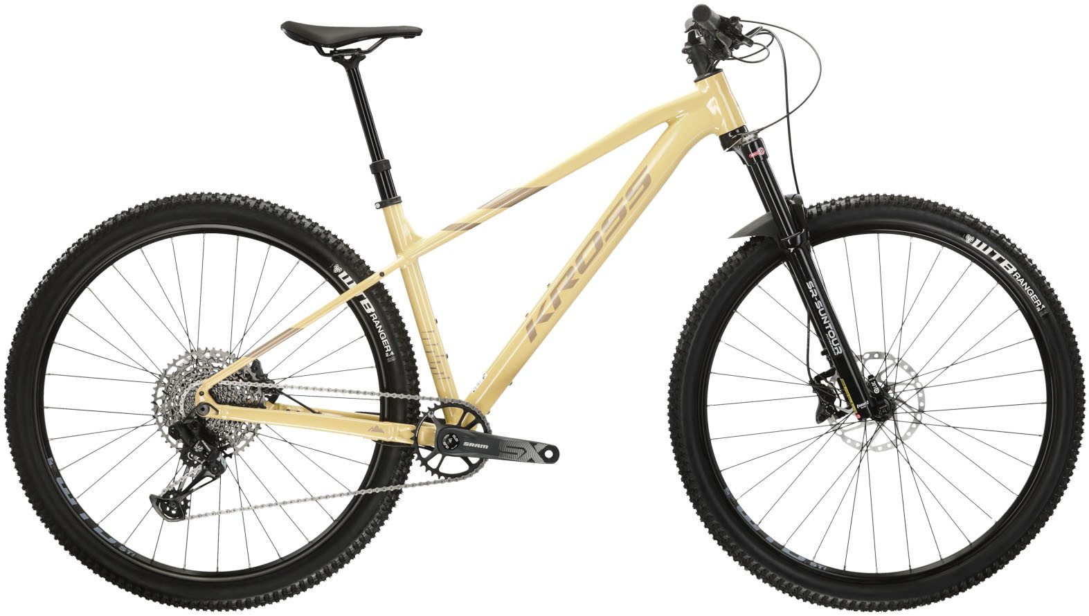 Mountainbike KROSS MTB Hardtail Level 6.0 29" braun 12 Gänge