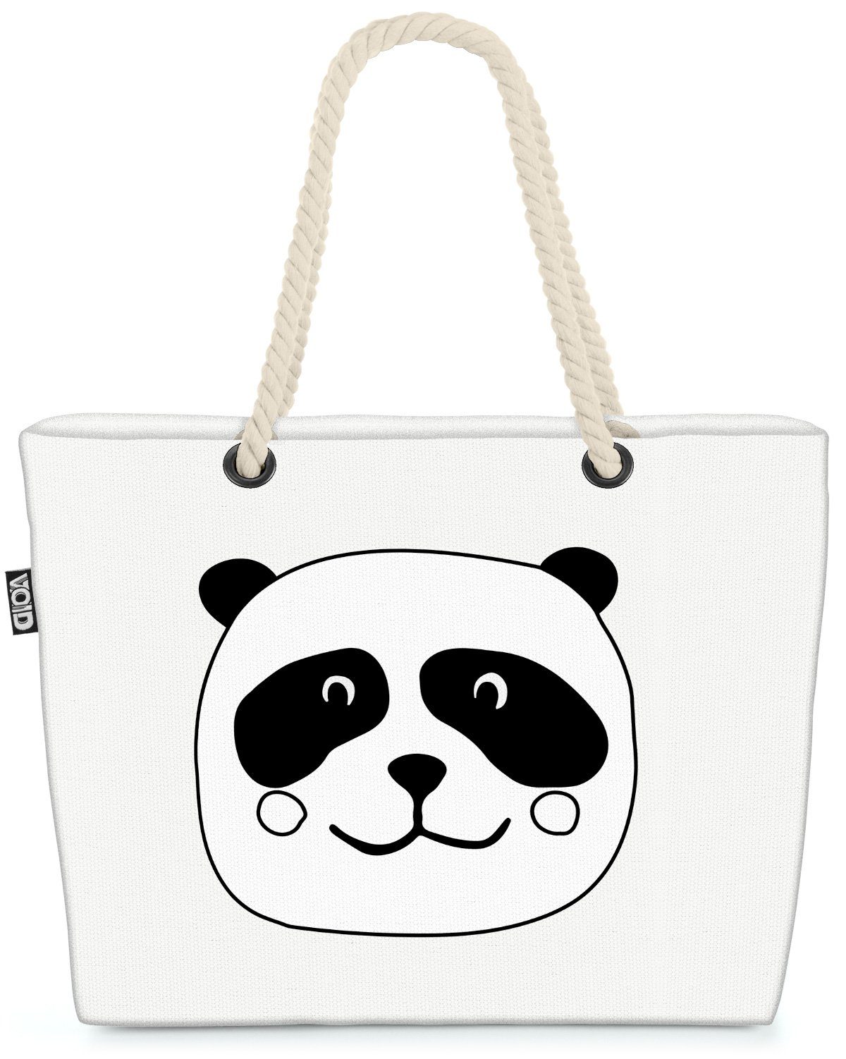 (1-tlg), Kinder Cartoon Panda Panda Zeich Bär VOID Comic Strandtasche Cartoon Comic Kinderzimmer