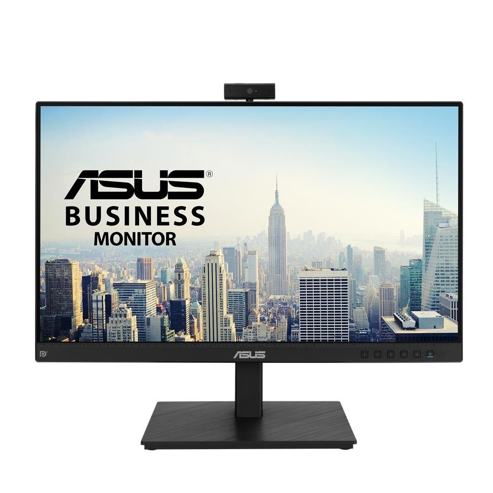Asus BE24EQSK LED-Monitor (60,45 cm/23,8 ", 1920 x 1080 px, Full HD, 5 ms Reaktionszeit, 75 Hz, IPS, Video Conferencing, IPS, rahmenlos, mit Full-HD-Webcam)
