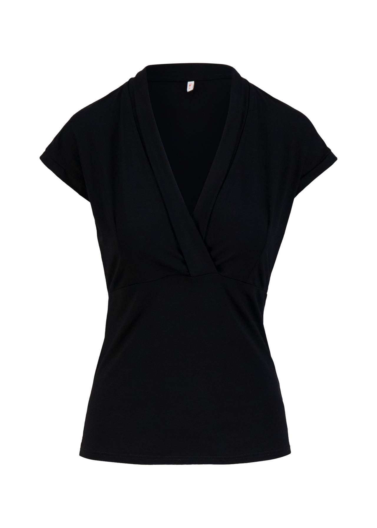 Blutsgeschwister Kurzarmshirt - Mon Cher Cache-C?ur - T-Shirt Damen - Wickelshirt - Jerseyshirt