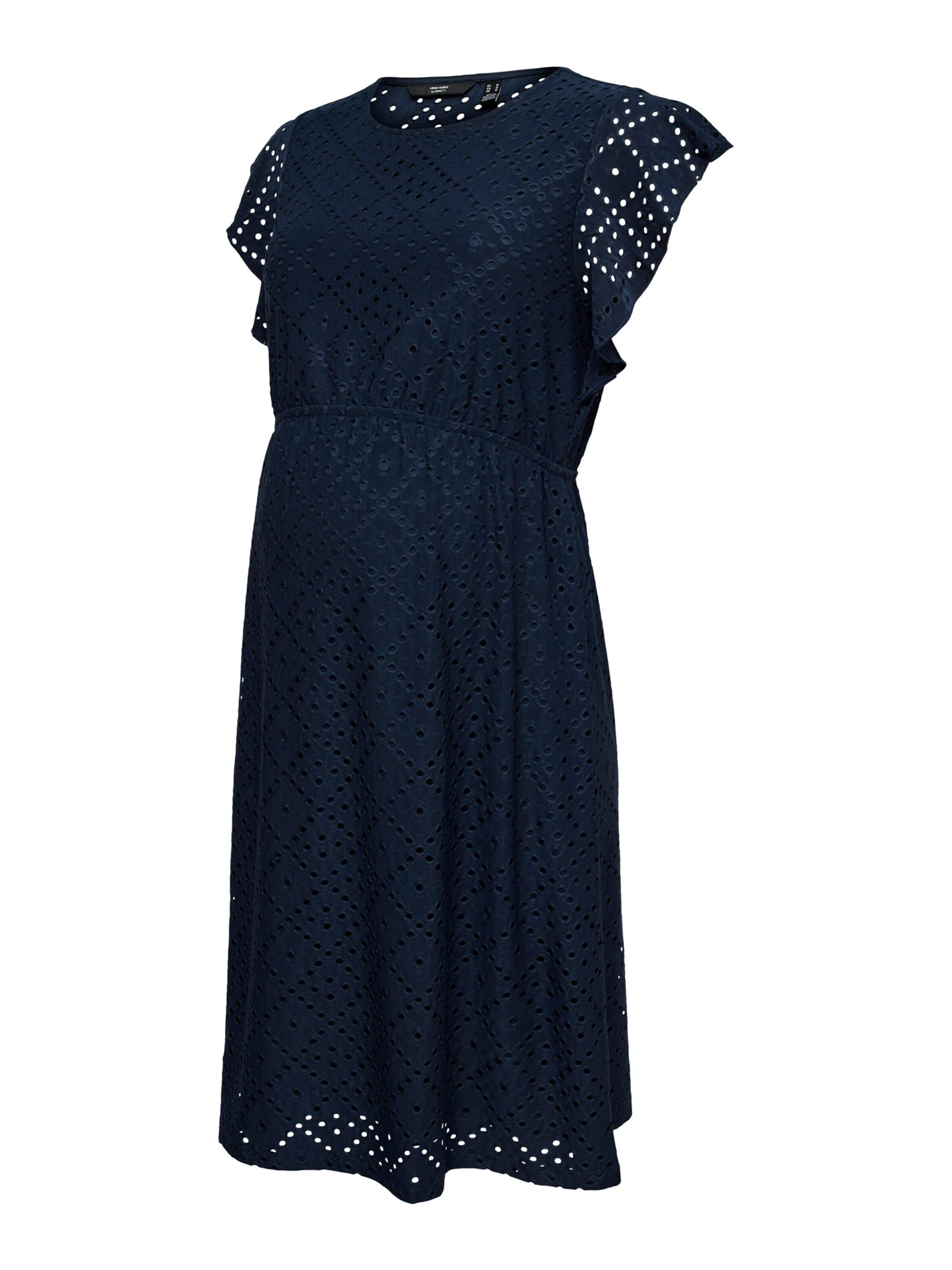 Vero Moda Maternity Minikleid VMMTassa (1-tlg) Lochmuster