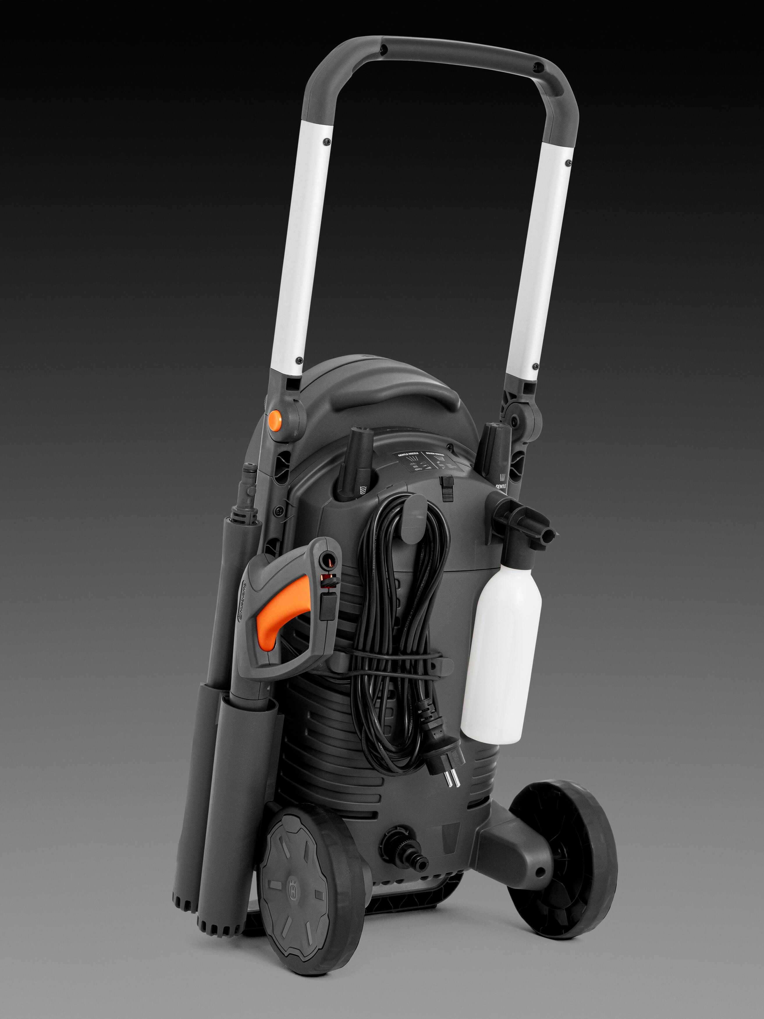 Husqvarna Hochdruckreiniger PW 240, 140 bar, 465 l/h Durchfluss, 8 m UltraFlex-Hochdruckschlauch – Bild 4 von 5