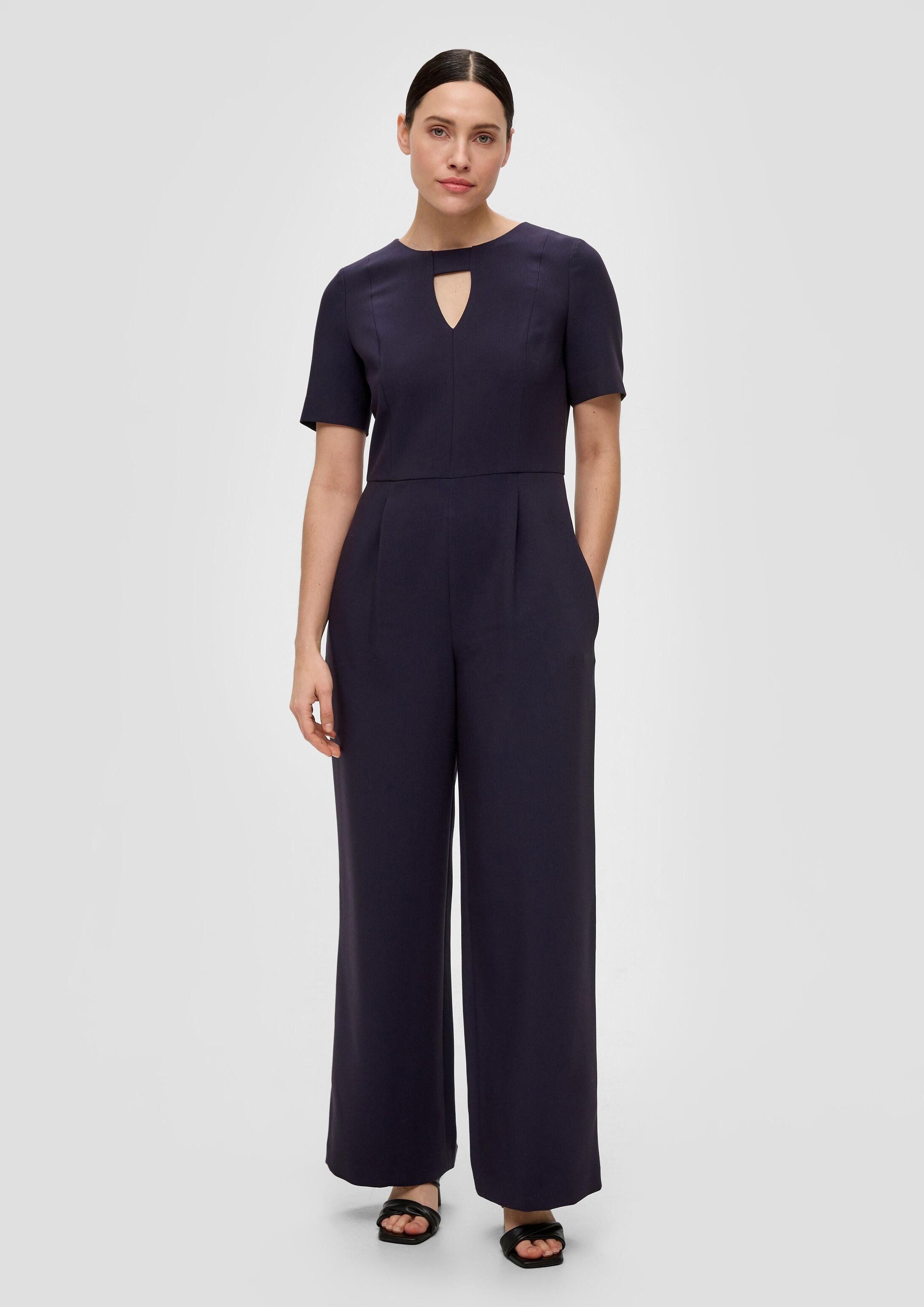 s.Oliver Jumpsuit Overall Overall mit Cut-out-Detail