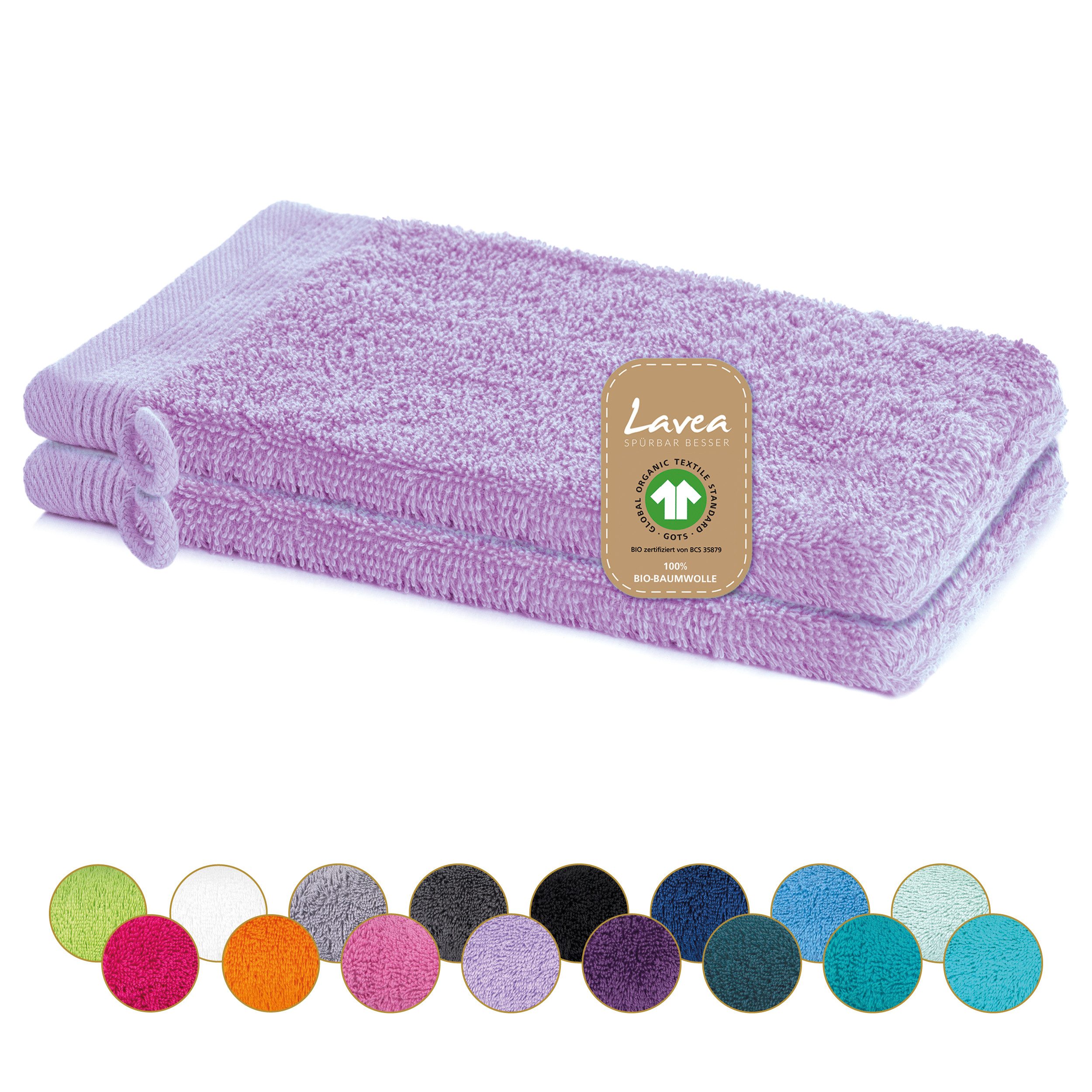 Lavea Waschhandschuh Bali Waschlappen 16x22 cm, Waschhandschuhe, kleine Han günstig online kaufen