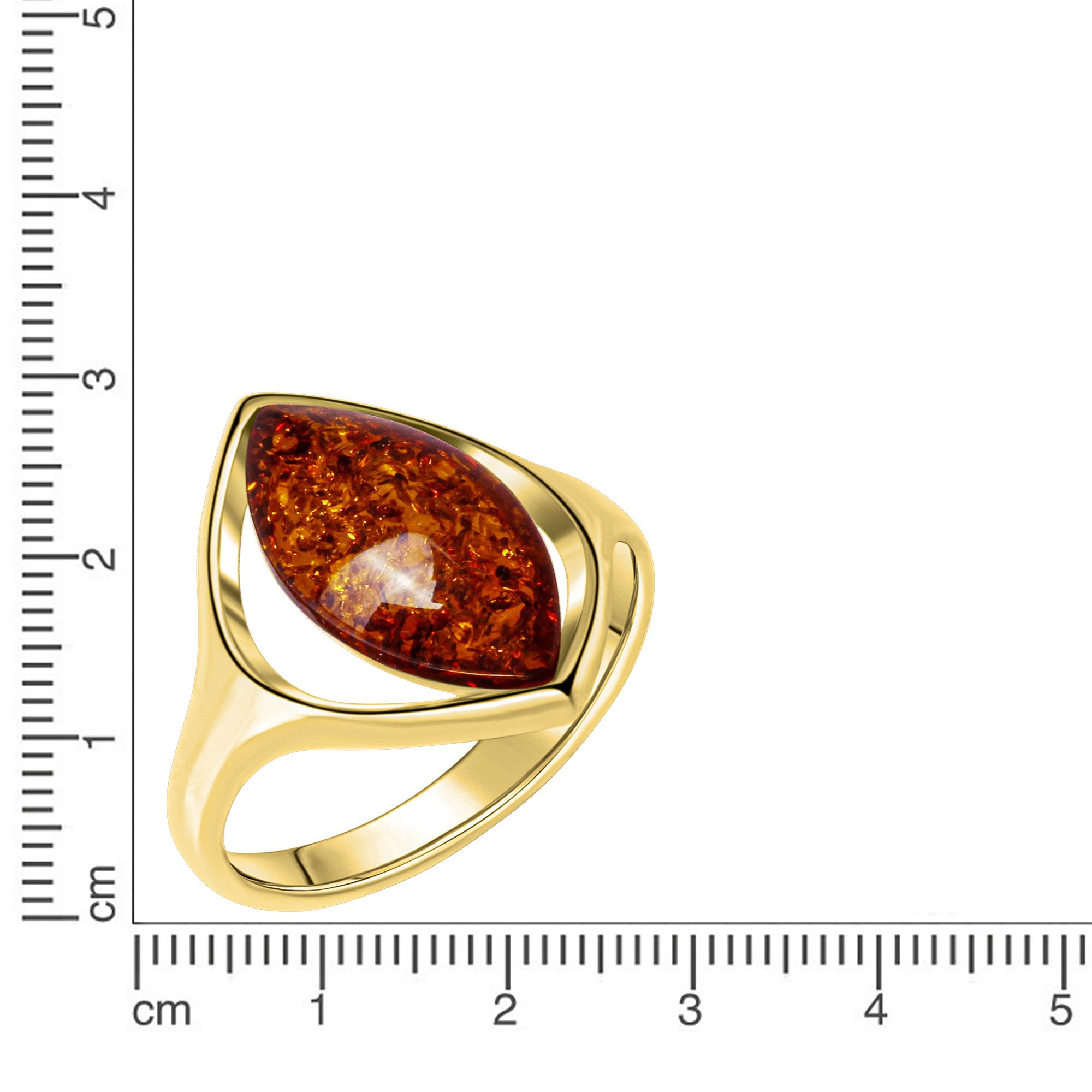 Vivance Fingerring 925/- Sterling Silber vergoldet günstig online kaufen