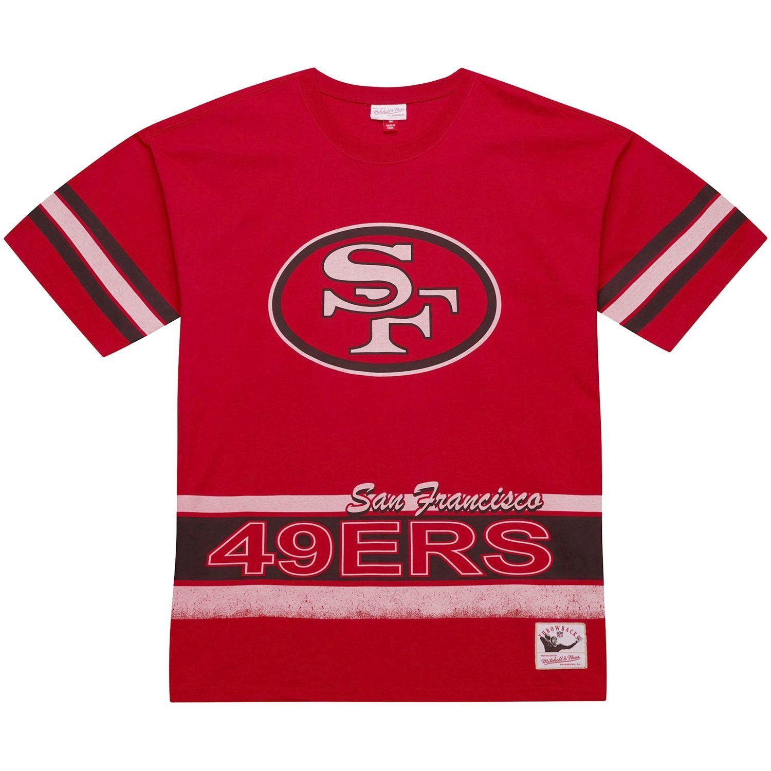 Mitchell & Ness Print-Shirt Oversized San Francisco 49ers