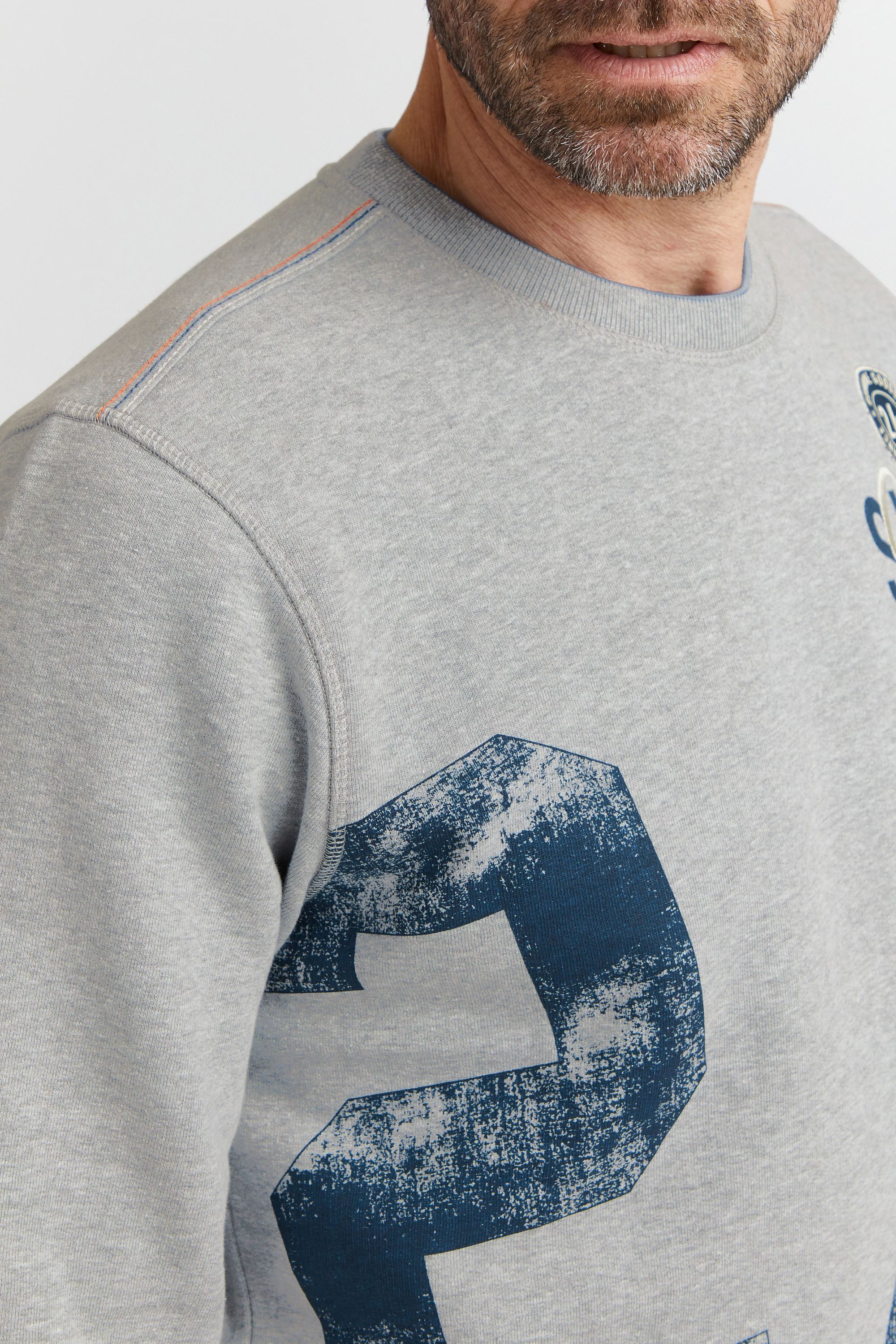 FQ1924 Rundhalspullover FQMangus Modischer Pullover