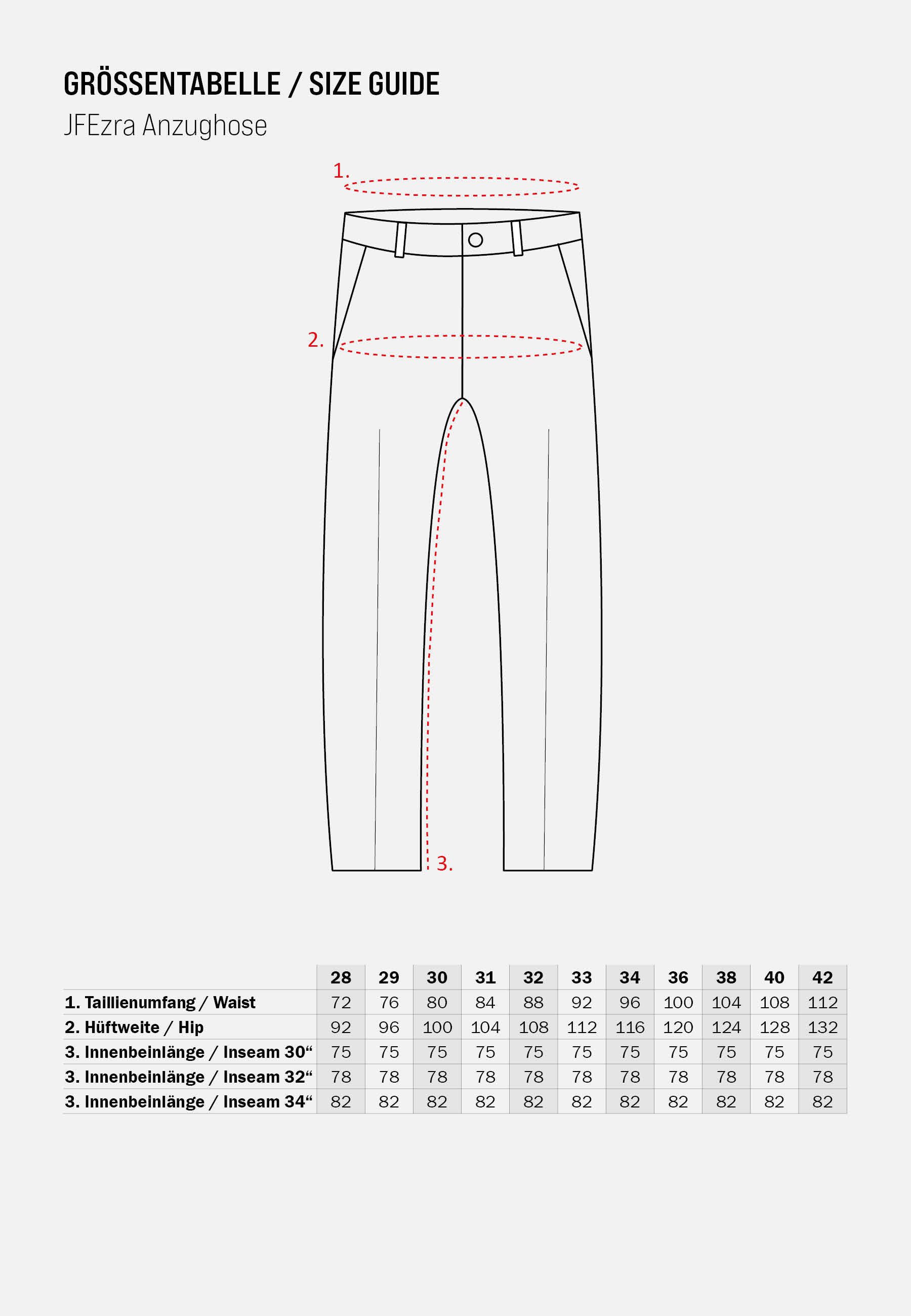 Anzughose Herren JFEzra Anzug Hose Herrenhose