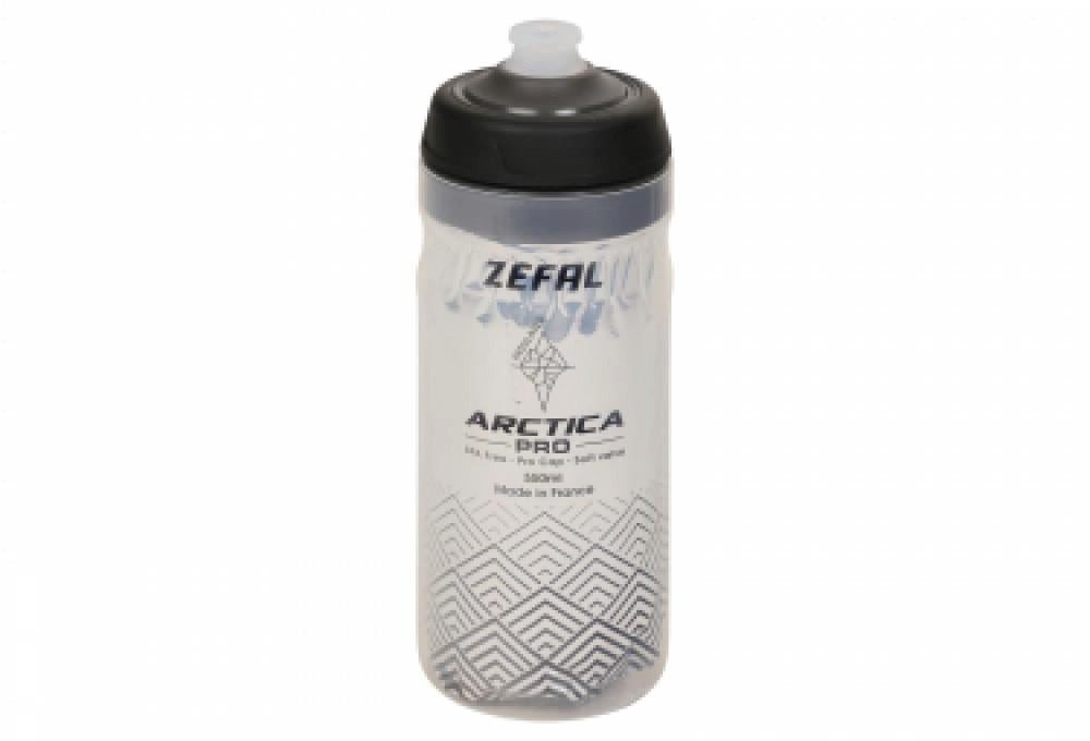 Zefal Trinkflasche Zefal Trinkflasche Arctica Pro 55 550ml silver black Flasche