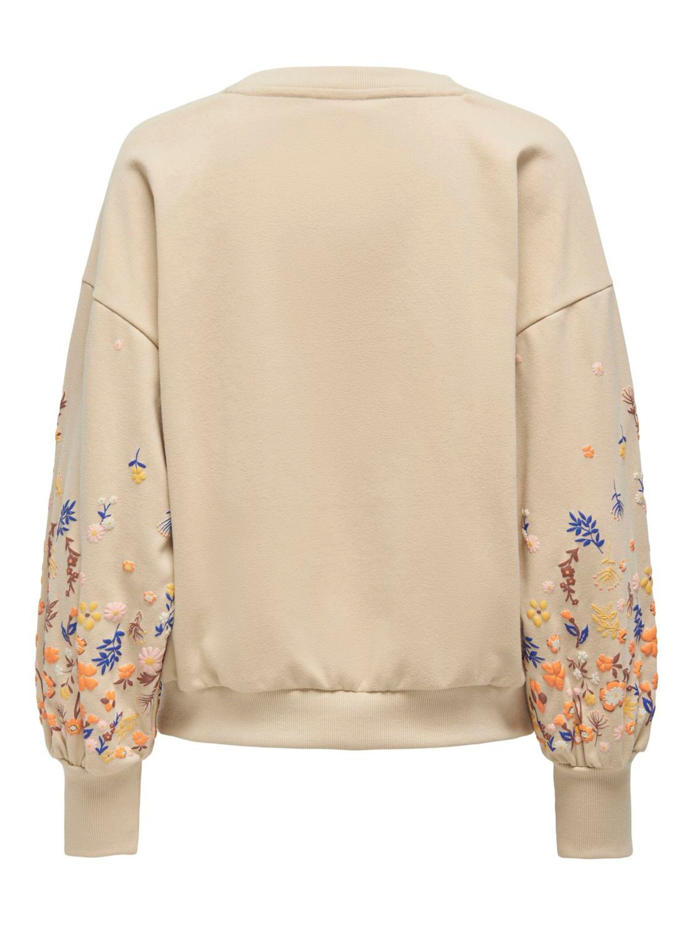 ONLY Sweatshirt BROOKE (1-tlg) Stickerei günstig online kaufen