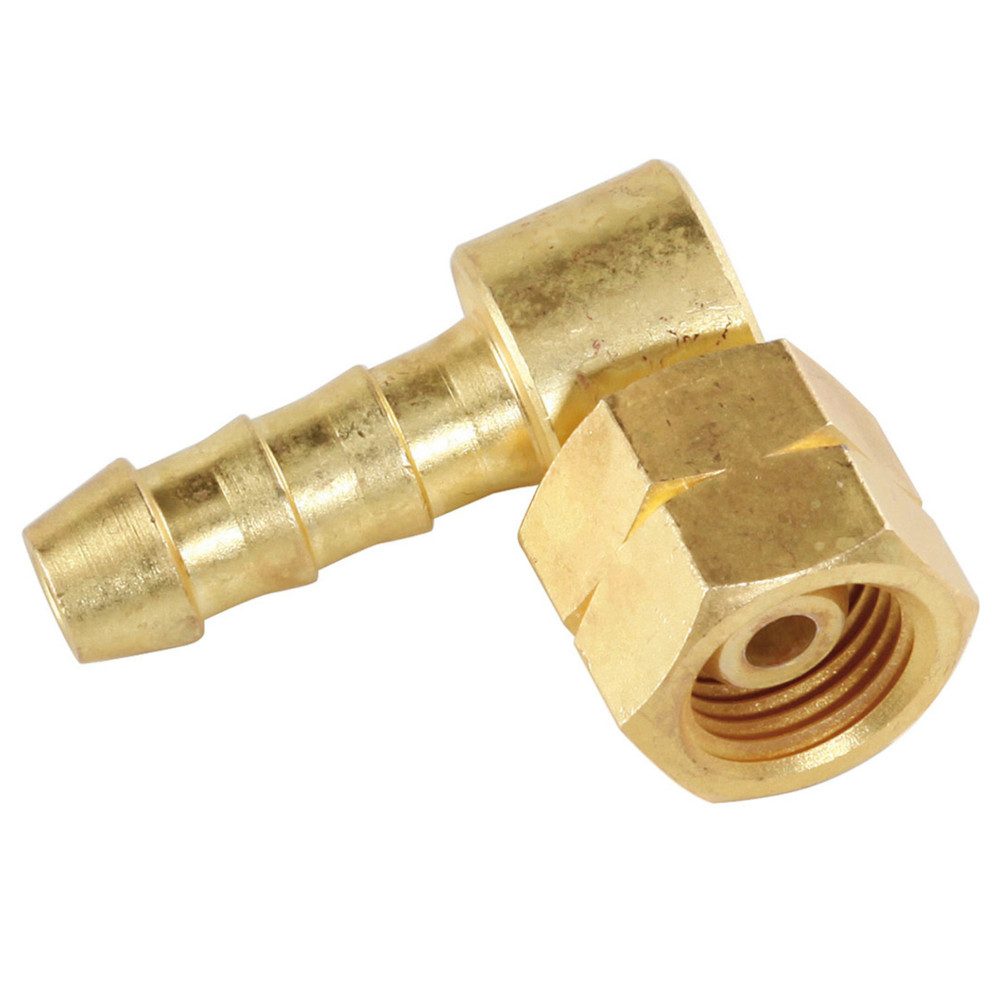 PrimeVal Schlauchadapter Winkelanschlussadapter Gasschlauchadapter, (Spar-Set, 1-St., 40 x 30 mm robust), Winkeladapter, Messing, G 1/4'' Linksgewinde
