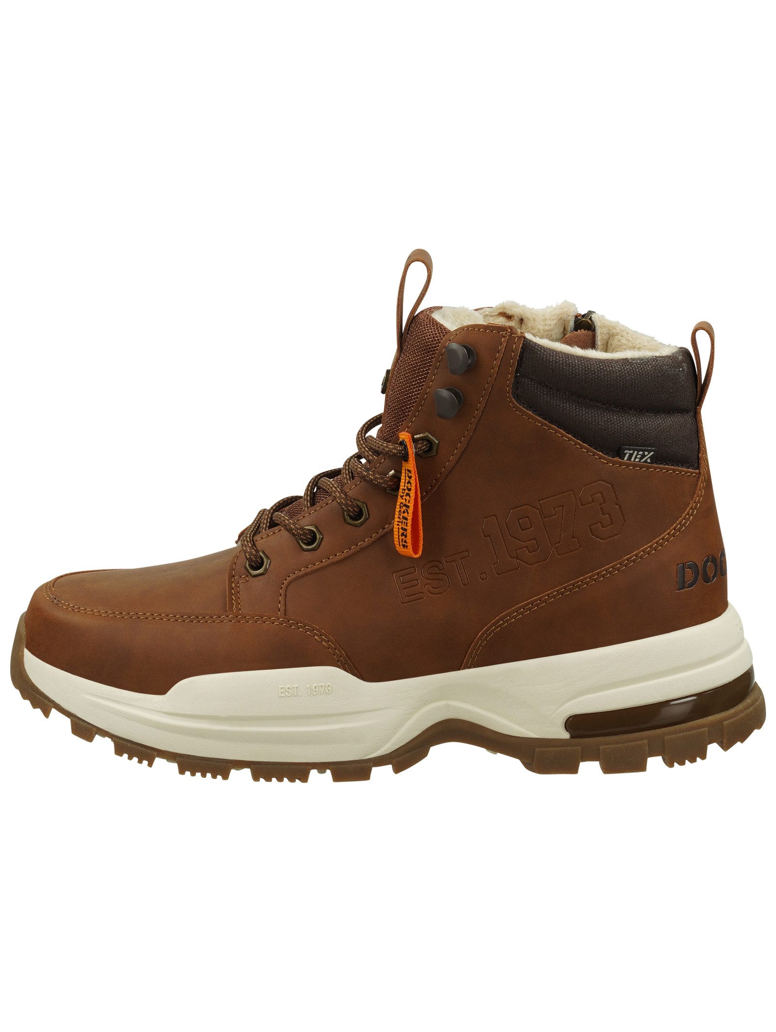 Dockers by Gerli Stiefelette Lederimitat Schnürstiefelette günstig online kaufen