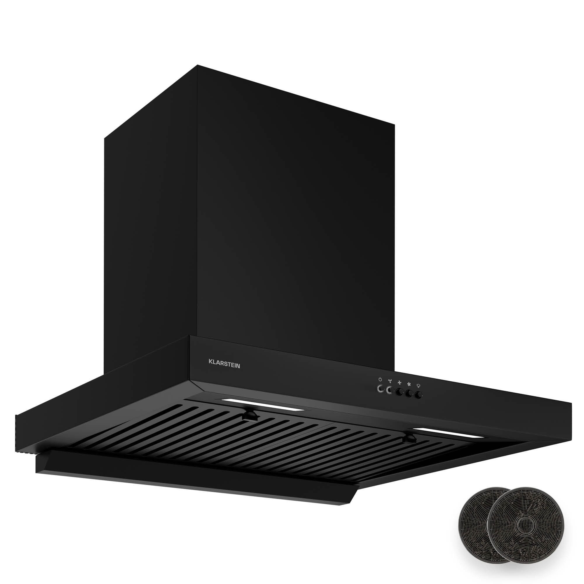 Klarstein Deckenhaube AeroClean 60 AeroClean 60, Dunstabzugshaube Küche Abzughaube Abluft Umluft Edelstahl LED