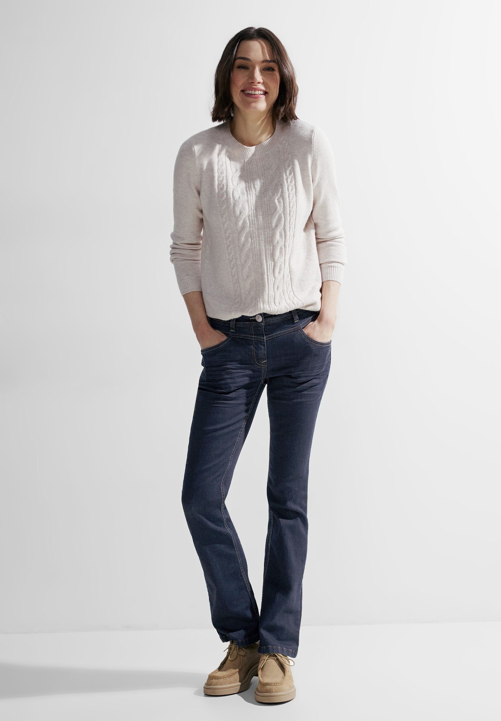 Middle Bootcut-Jeans Waist Cecil