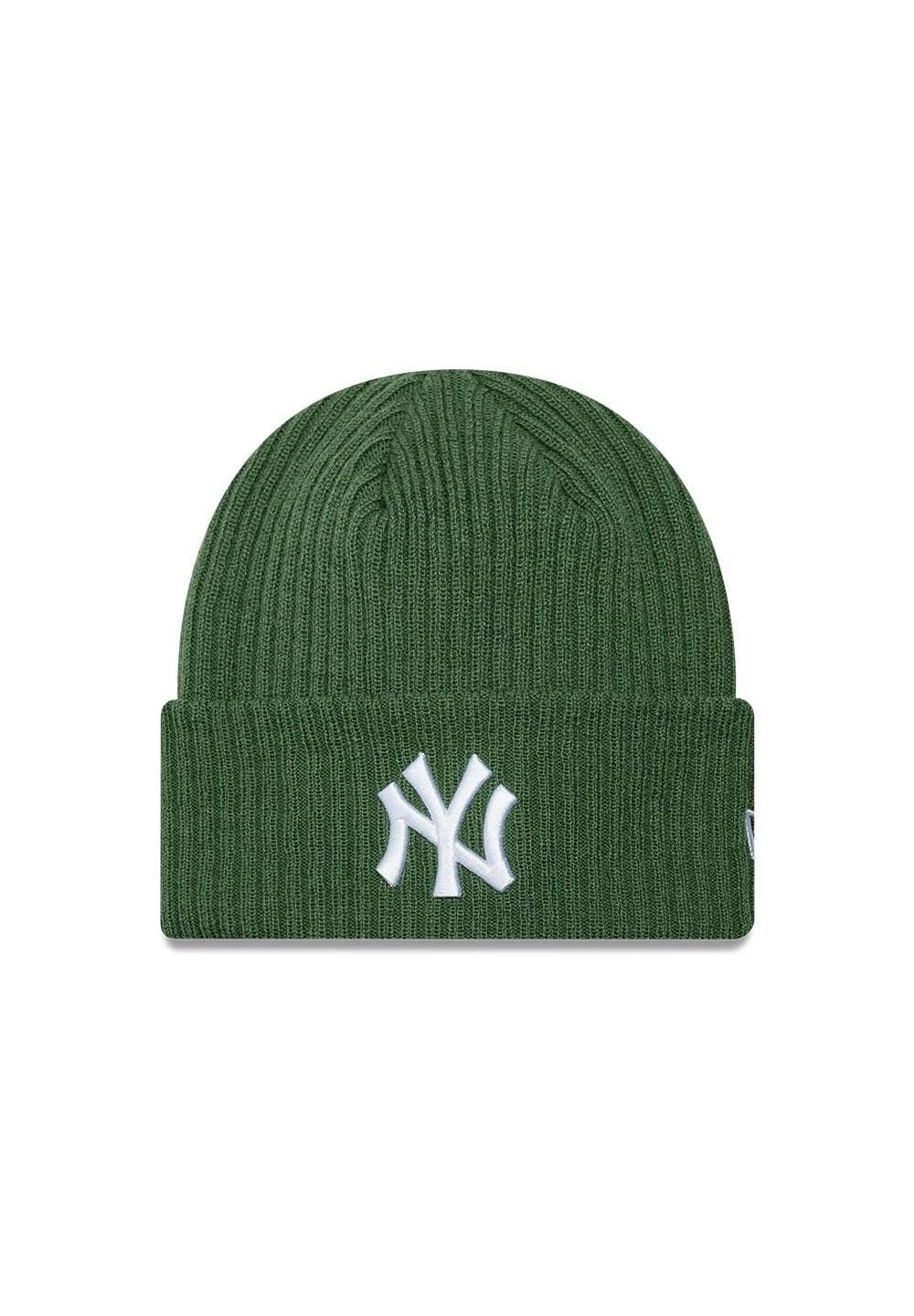 New Era Beanie New York Yankees Wide Cuff Knit Beanie New Era Dunkelgrün (1-St)