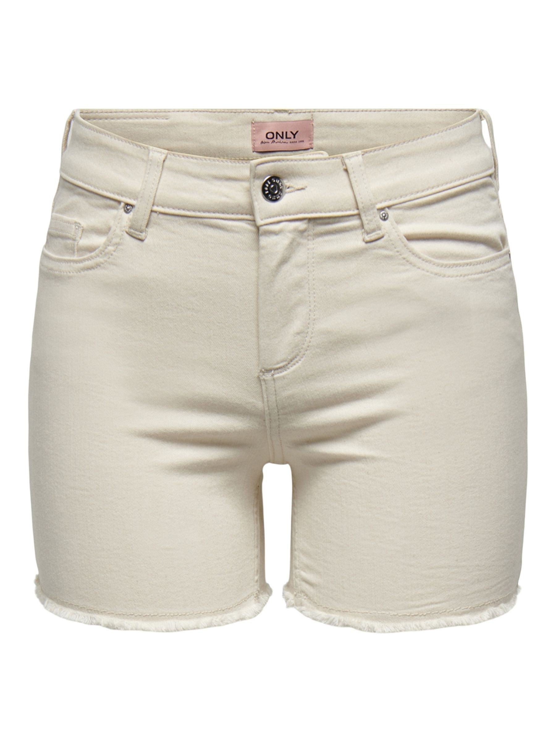 ONLY Jeansshorts kurze Denim Jeans Knopf günstig online kaufen