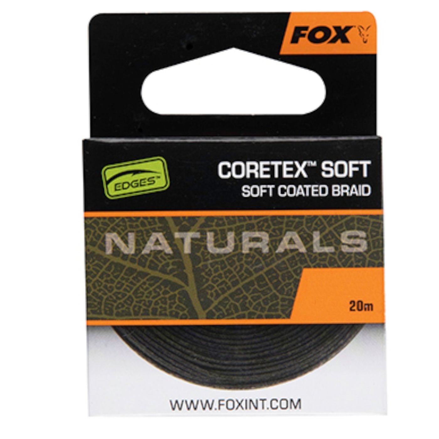 Vorfachschnur Fox Naturals Coretex Soft x - 20m Vorfachschnur