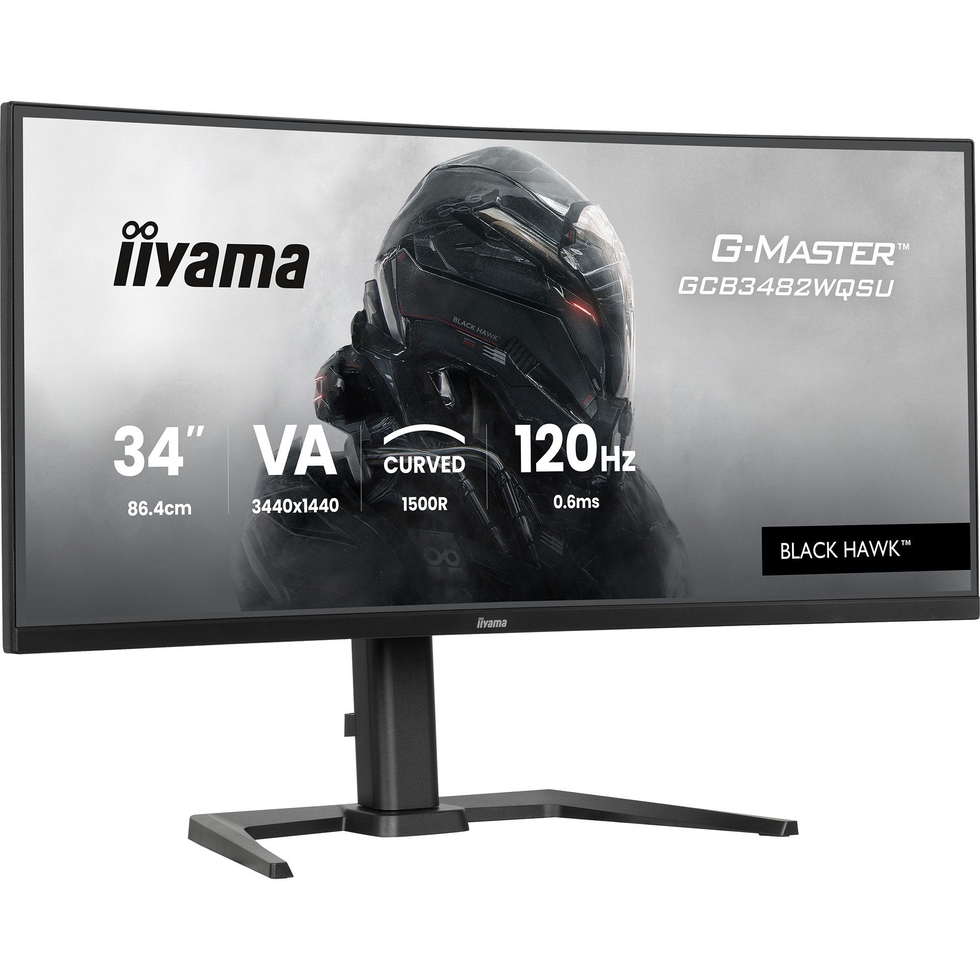iiyama G-Master GCB3482WQSU-B1 BLACK HAWK, TFT-Monitor