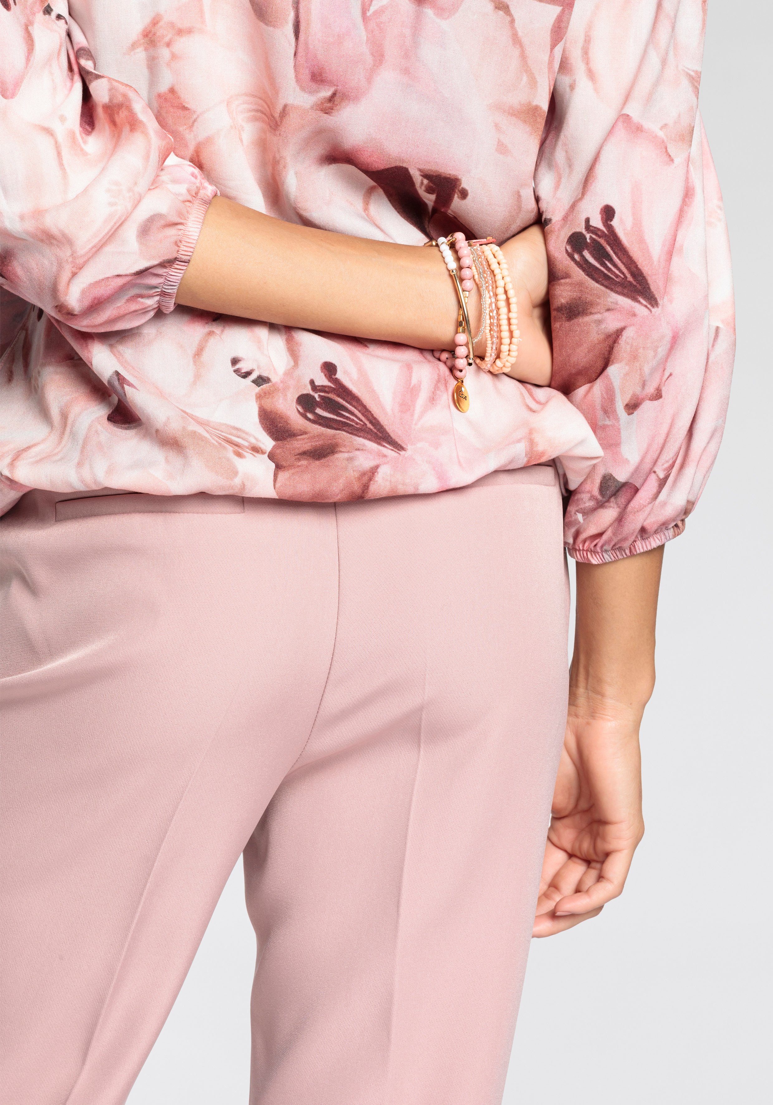 Laura Scott Druckbluse mit femininen Blumen-Print