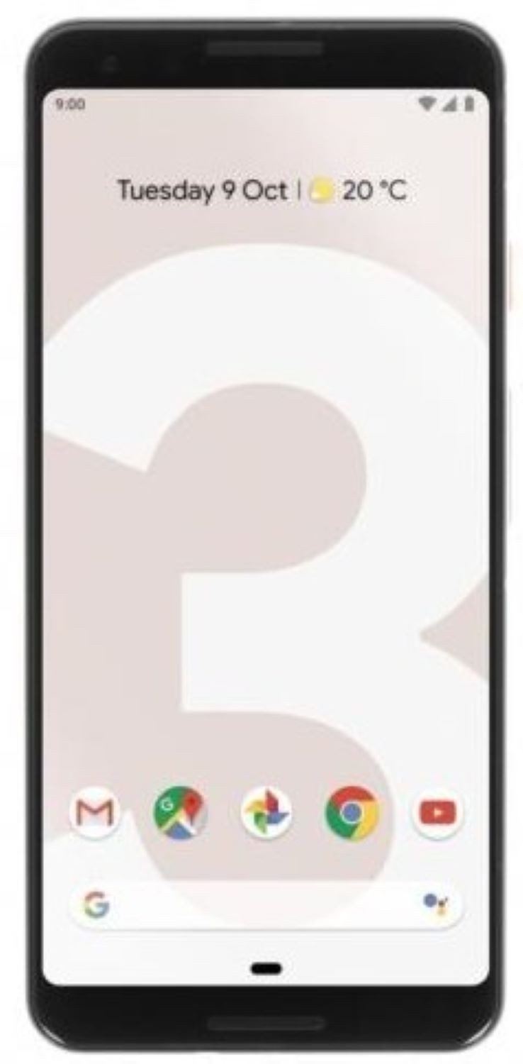 Google Pixel 3 Smartphone (13,97 cm/5.5 Zoll, 128 GB Speicherplatz, 12,2 MP Kamera, Ein Fingerabdrucksensor schützt Ihre Handydaten)
