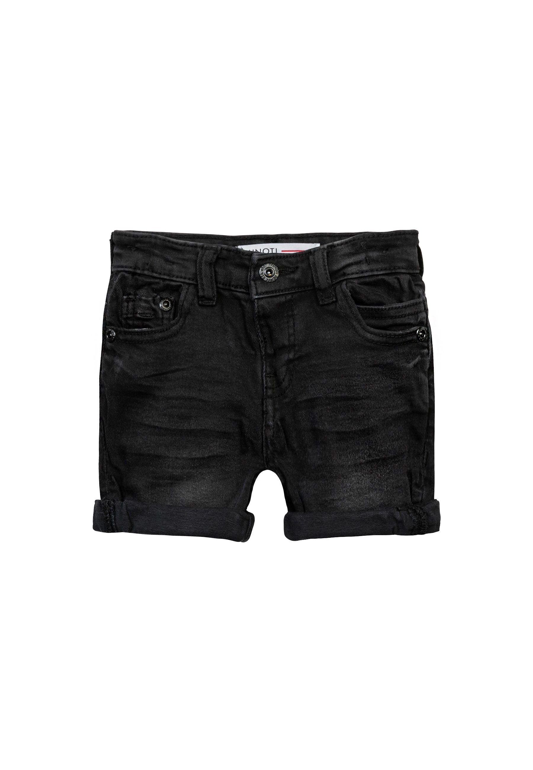 Denim-Schwarz Jeansshorts (1y-14y) MINOTI Klassische Jeans-Shorts