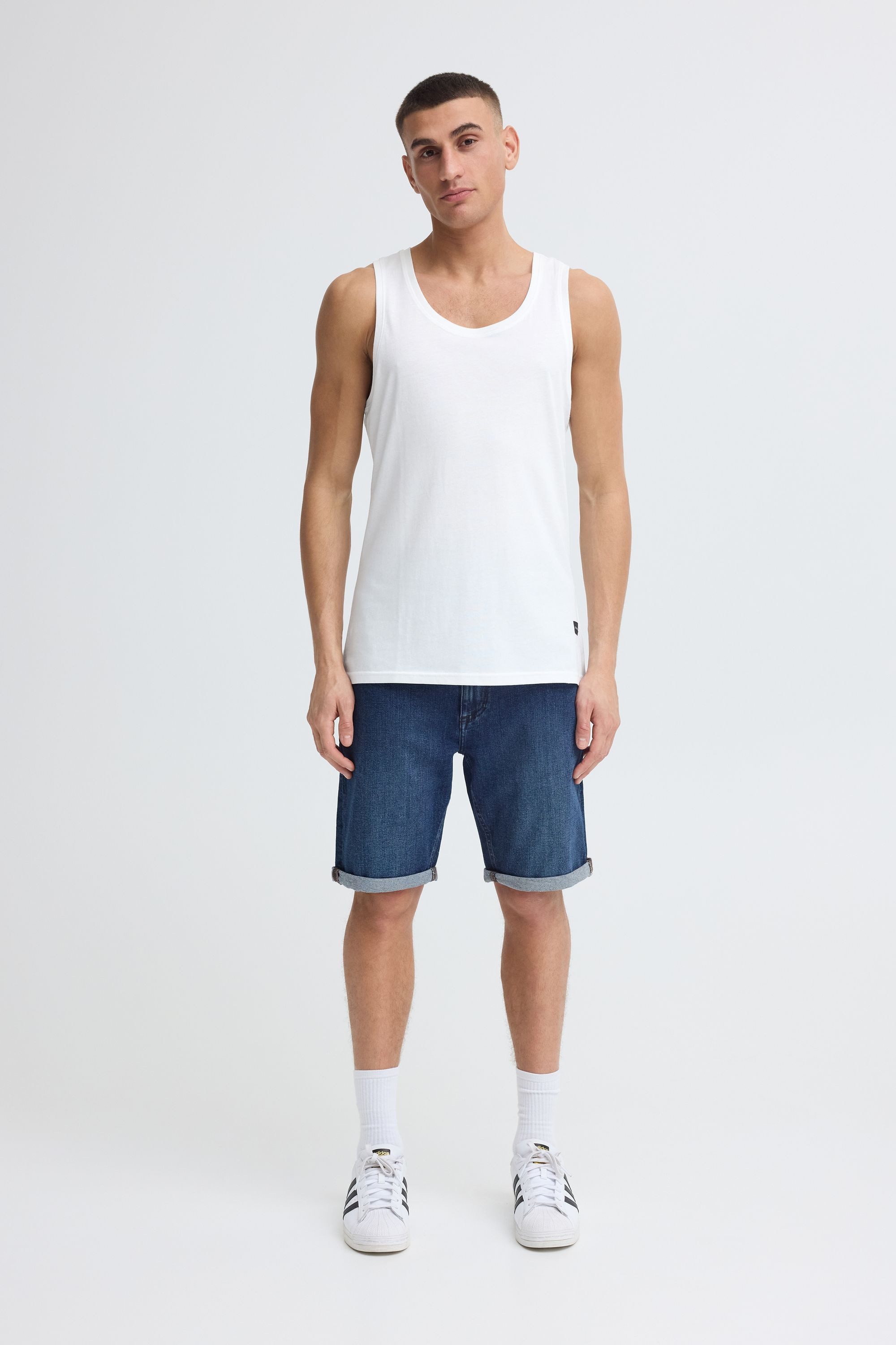 Blend Rundhalsshirt BHKris (5-tlg) 5er Pack Klassisches Tanktop – Bild 3 von 5