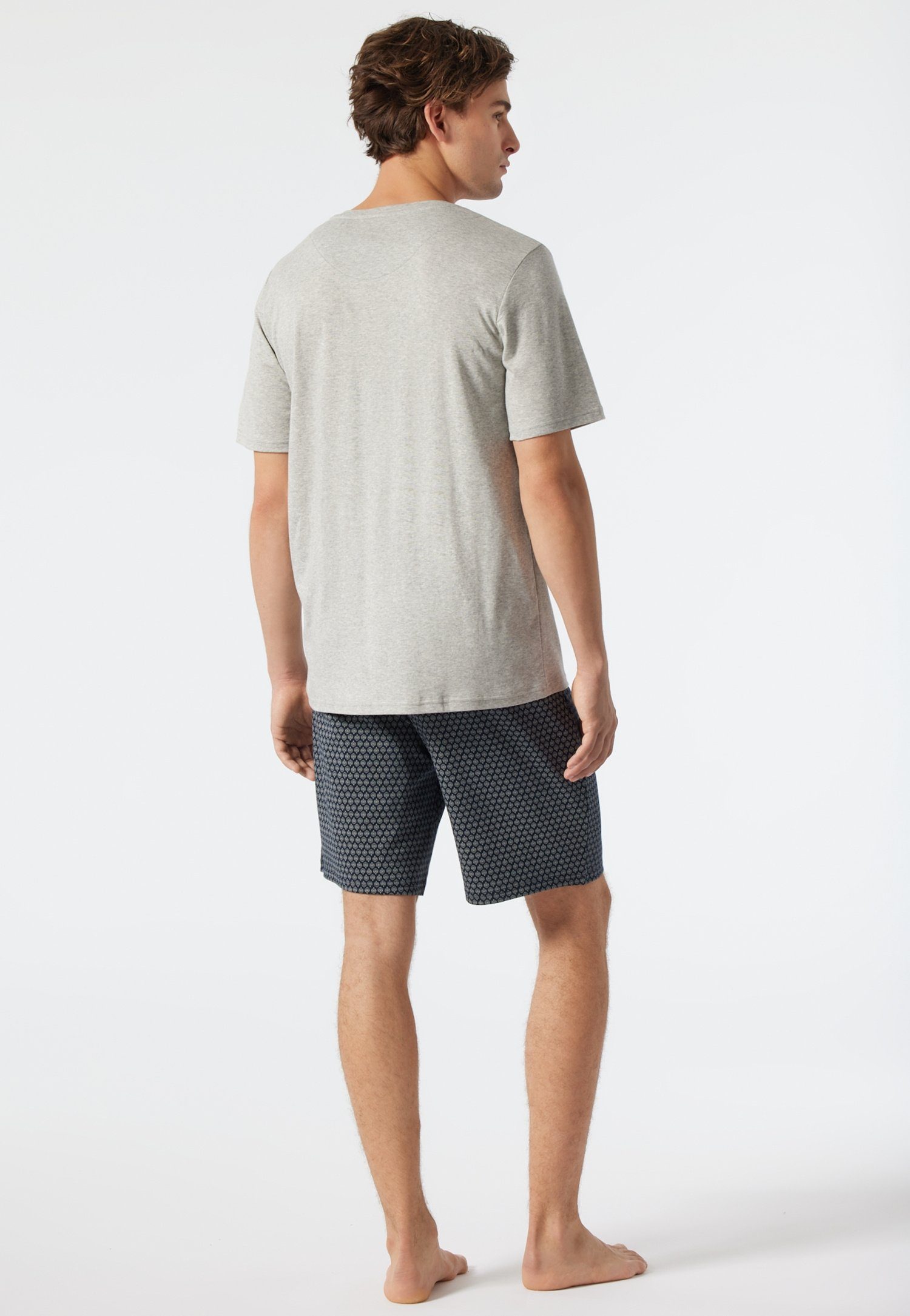 Schiesser Shorty Schlafanzug kurz
