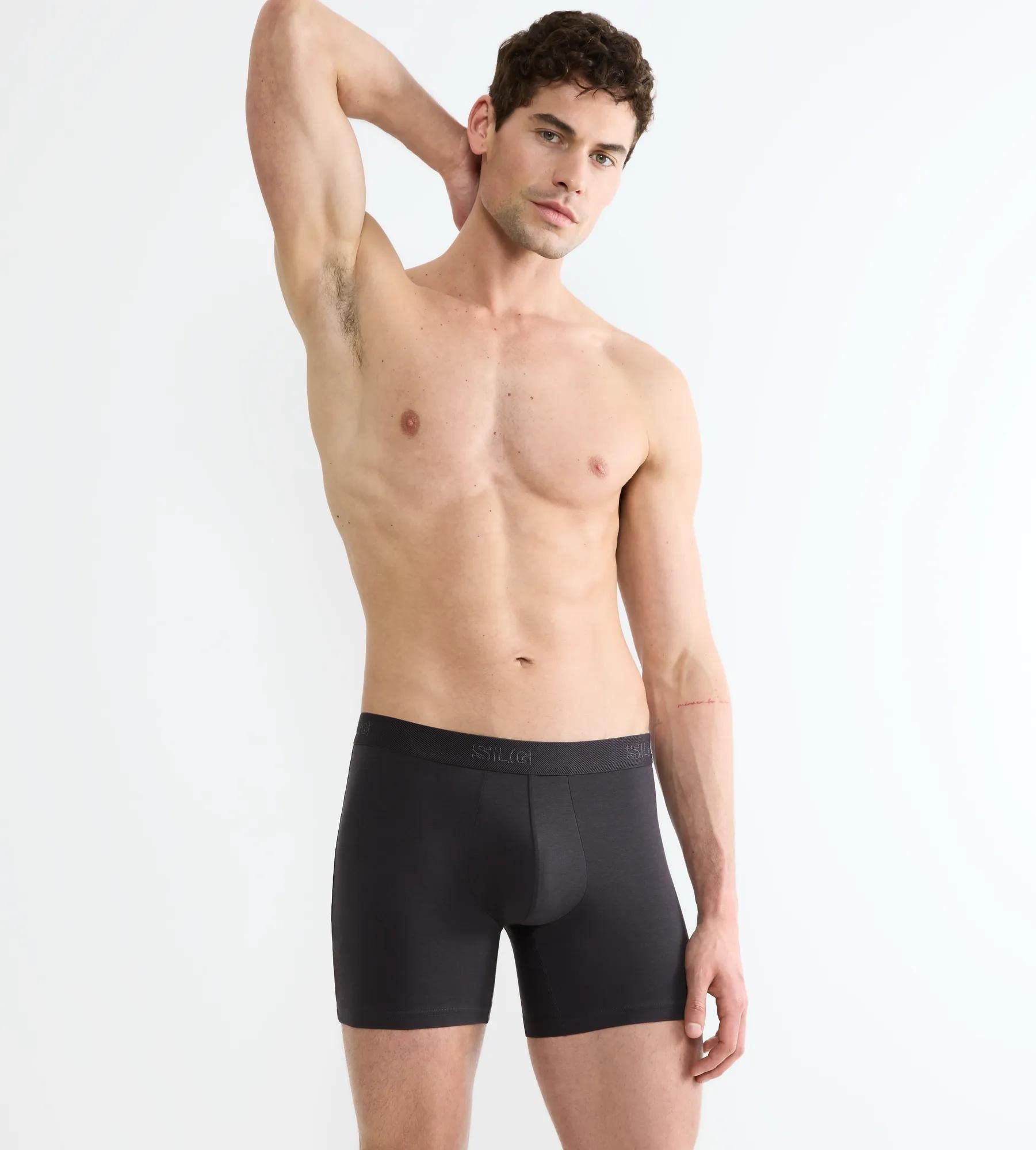 sloggi Boxershorts SLG Base (2er Pack) weicher Elastikbund mit diskretem Logo, ohne Eingriff