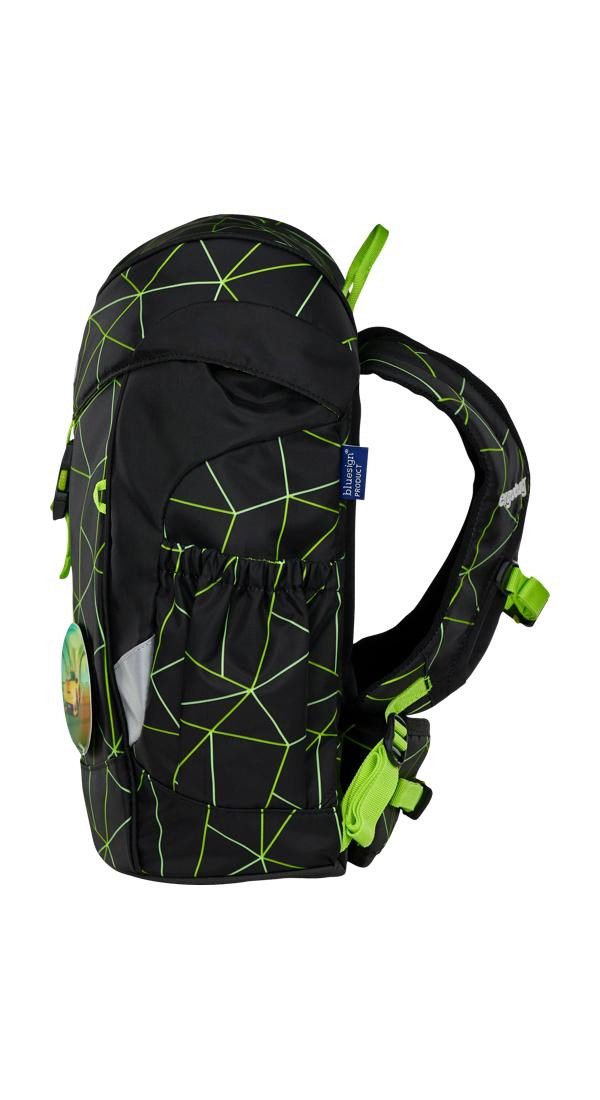 ergobag Kinderrucksack mini, mit Hüft- & Brustgurt für einen ergonomischen Sitz