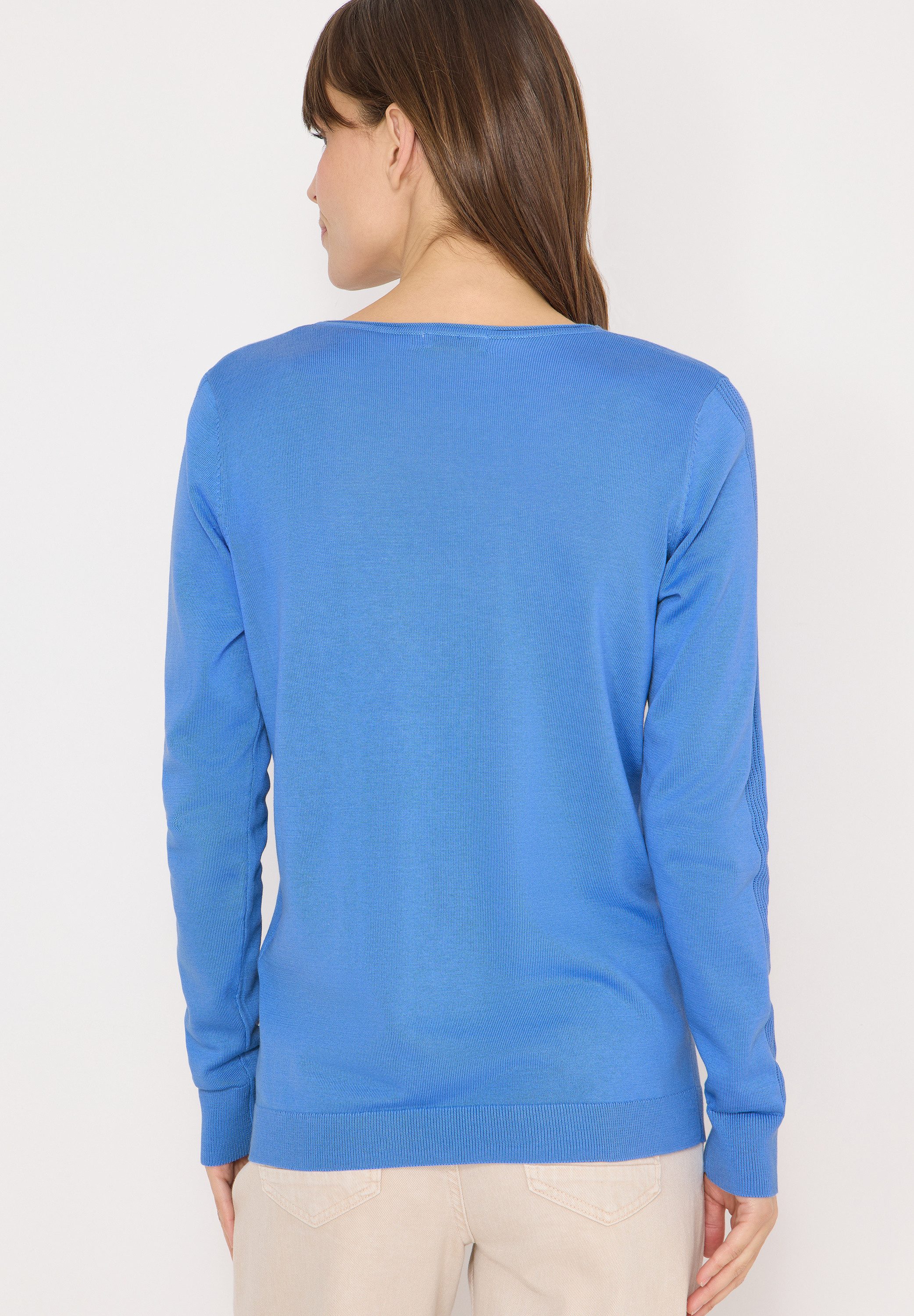 CECIL Strickpullover mit V-Ausschnitt