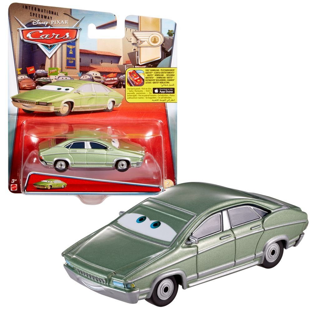 Disney Cars Spielzeug-Rennwagen Auswahl Fahrzeuge Disney Cars Die Cast 1:55 Auto Mattel Patti