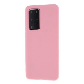 CoverKingz Handyhülle Hülle für Huawei P40 Pro Handyhülle Silikon Case Cover Tasche Bumper 16,76 cm (6,6 Zoll), Schutzhülle Handyhülle Silikoncover Softcase farbig