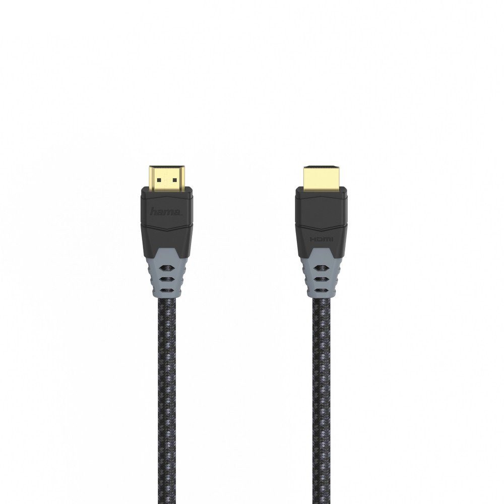 Hama HAMA High Speed HDMI™-Kabel, 8K, Ethernet, Gewebe, vergoldet, 1,5 ...