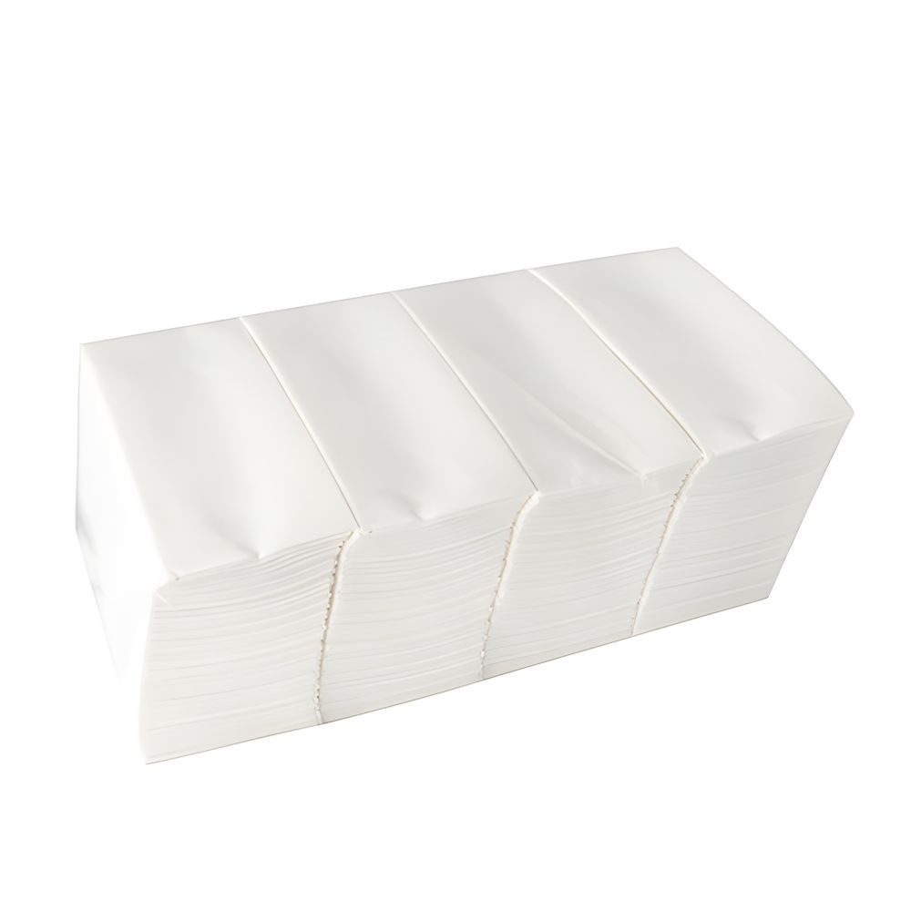 PAPSTAR Papierserviette Bestecktaschen, Airlaid 40 cm x 33 cm weiss mit Besteckfalz 480 Stk