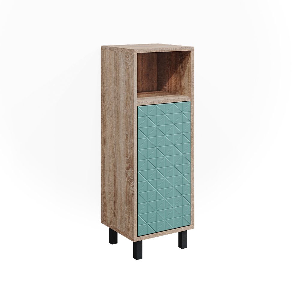 Vicco Midischrank Agasta, Mintgrün/Sonoma, 30 x günstig online kaufen