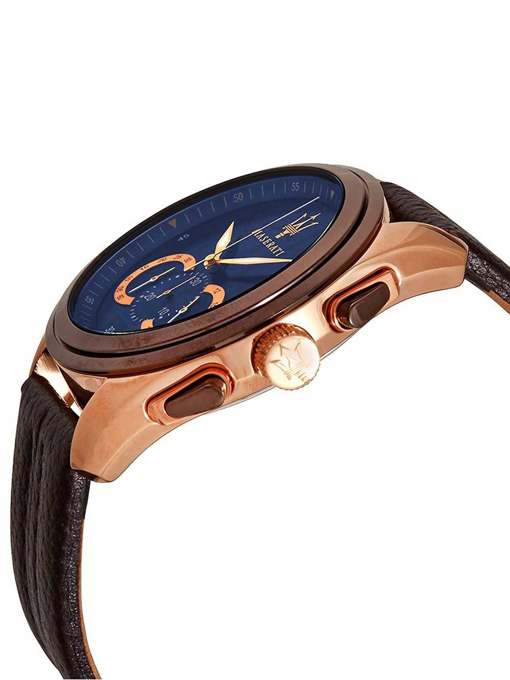 MASERATI Quarzuhr Maserati R8871612024 Traguardo Chronograph Herrenuhr 45mm günstig online kaufen