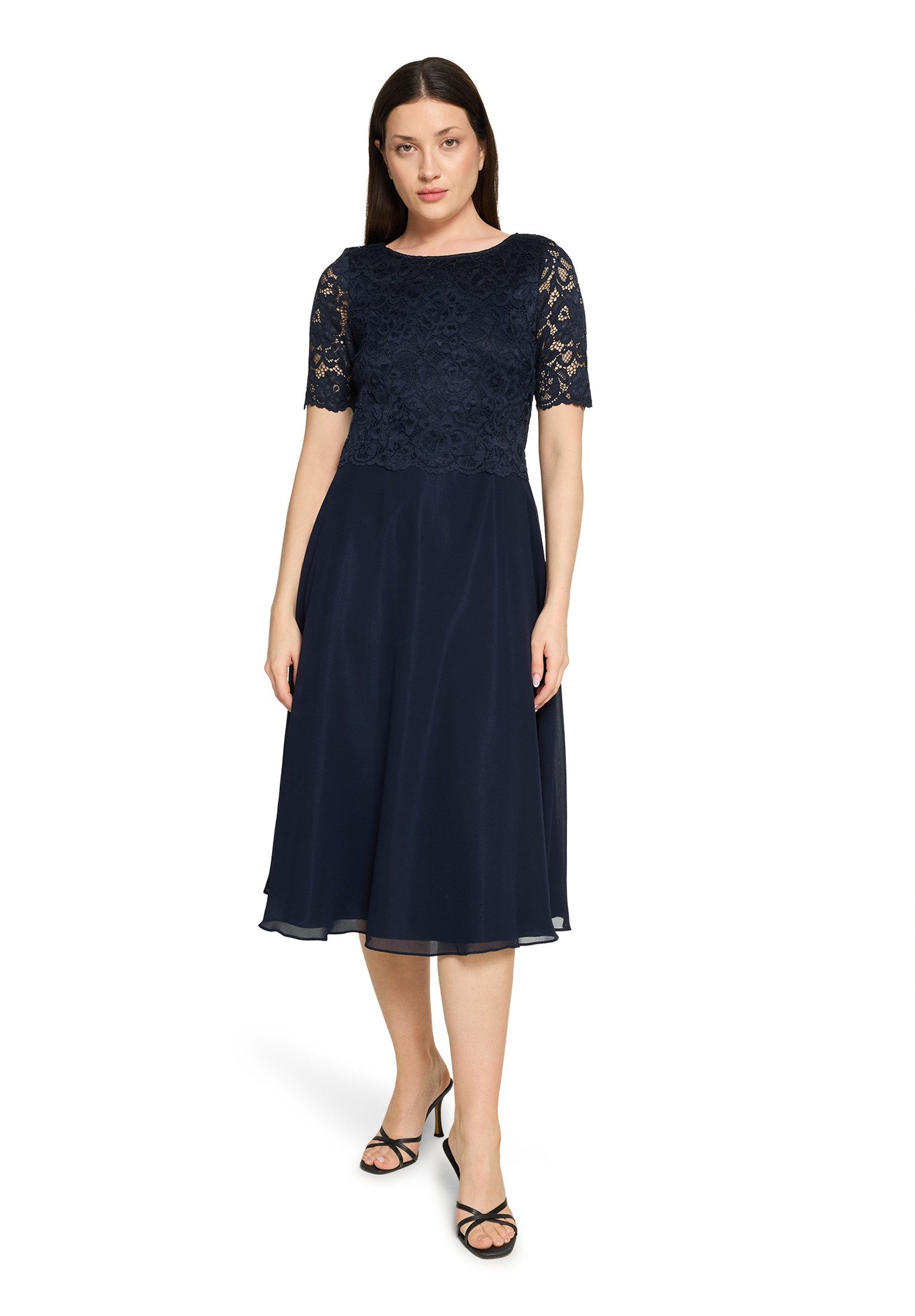 Vera Mont Cocktailkleid Damen mit Spitze Spitze