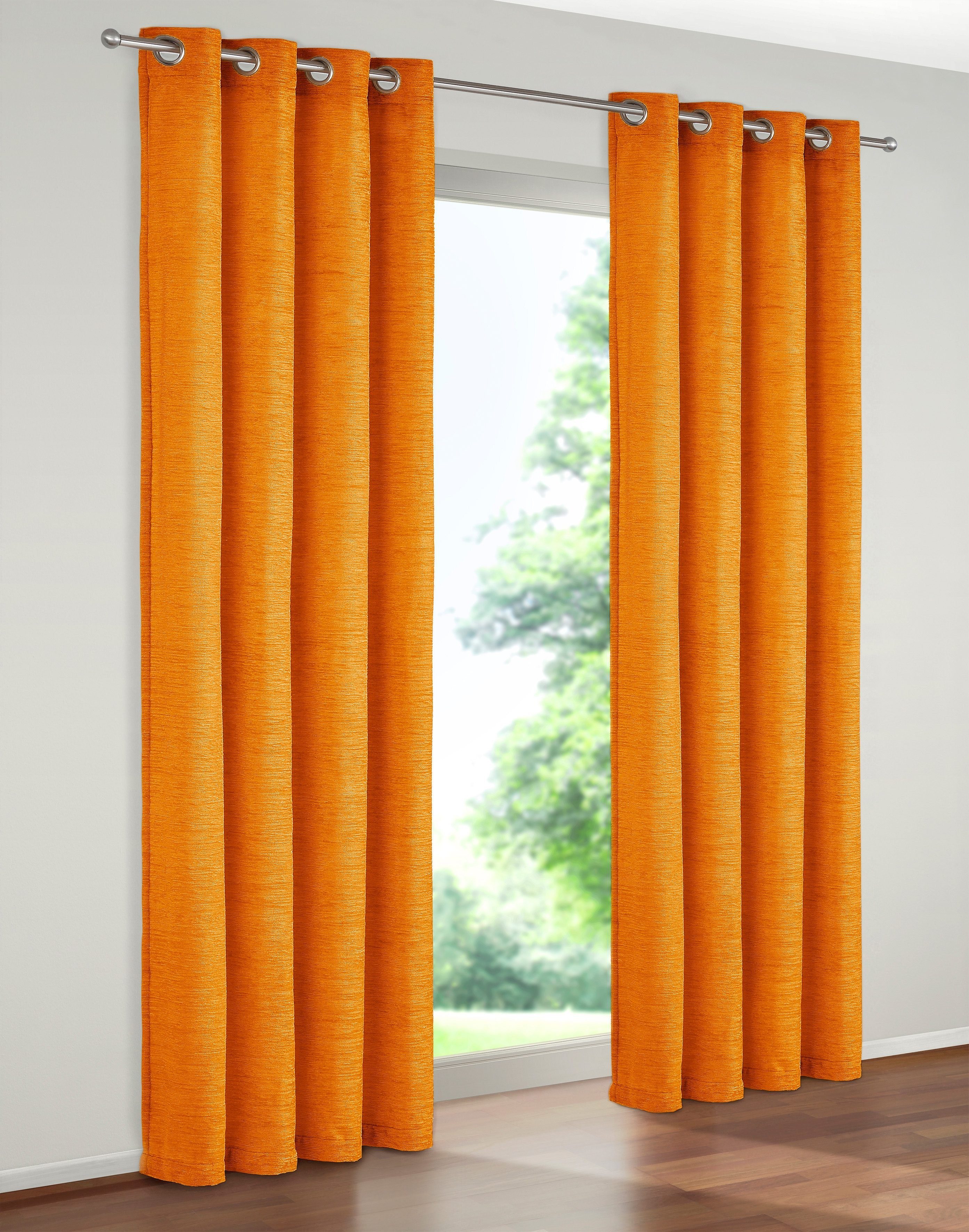Wirth Vorhang Trondheim 328 g/m² (1 St), Ösen, blickdicht, Chenille
