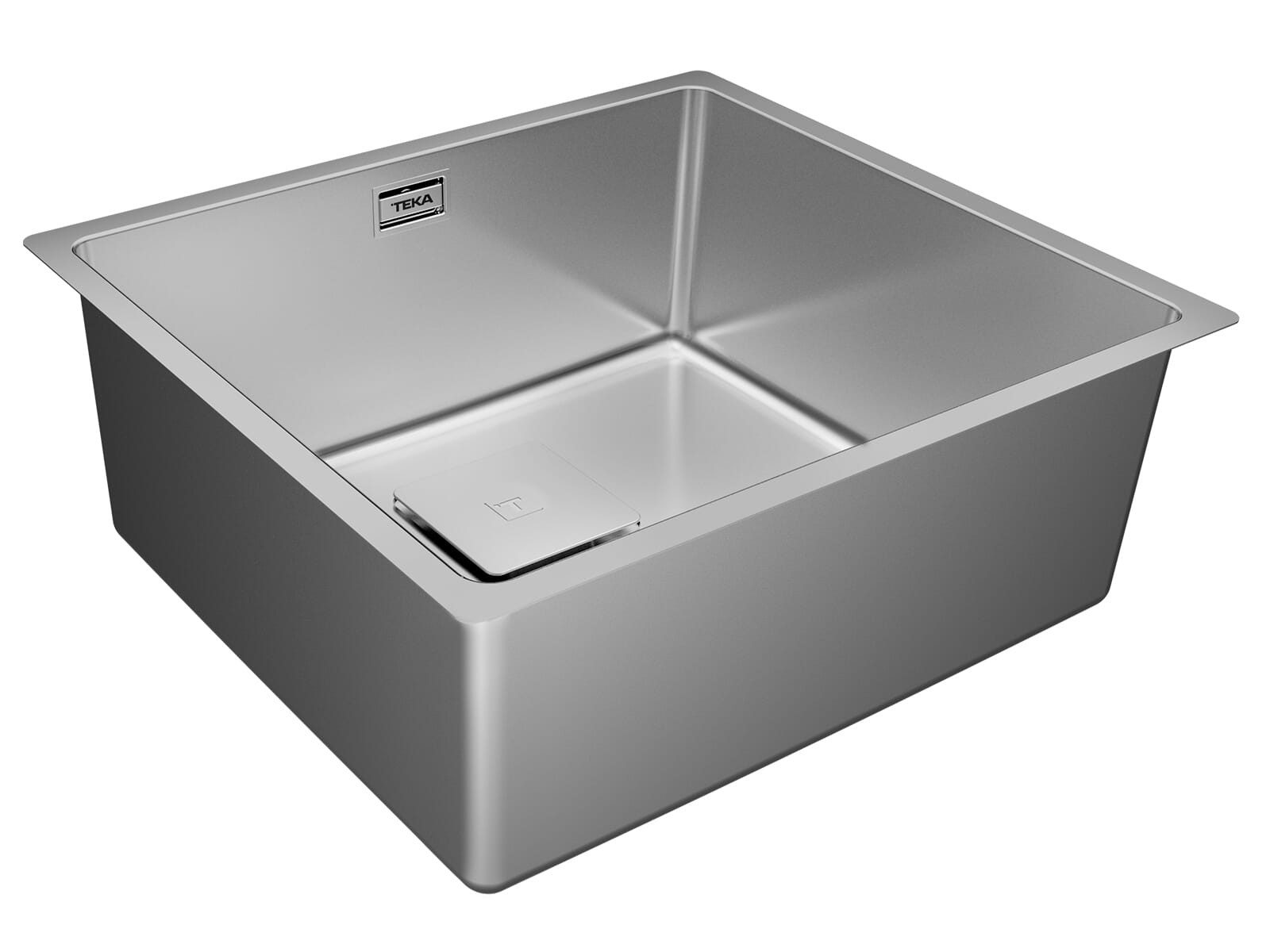 Teka Edelstahlspüle, rechteckig, 49/44 cm, (1 St)