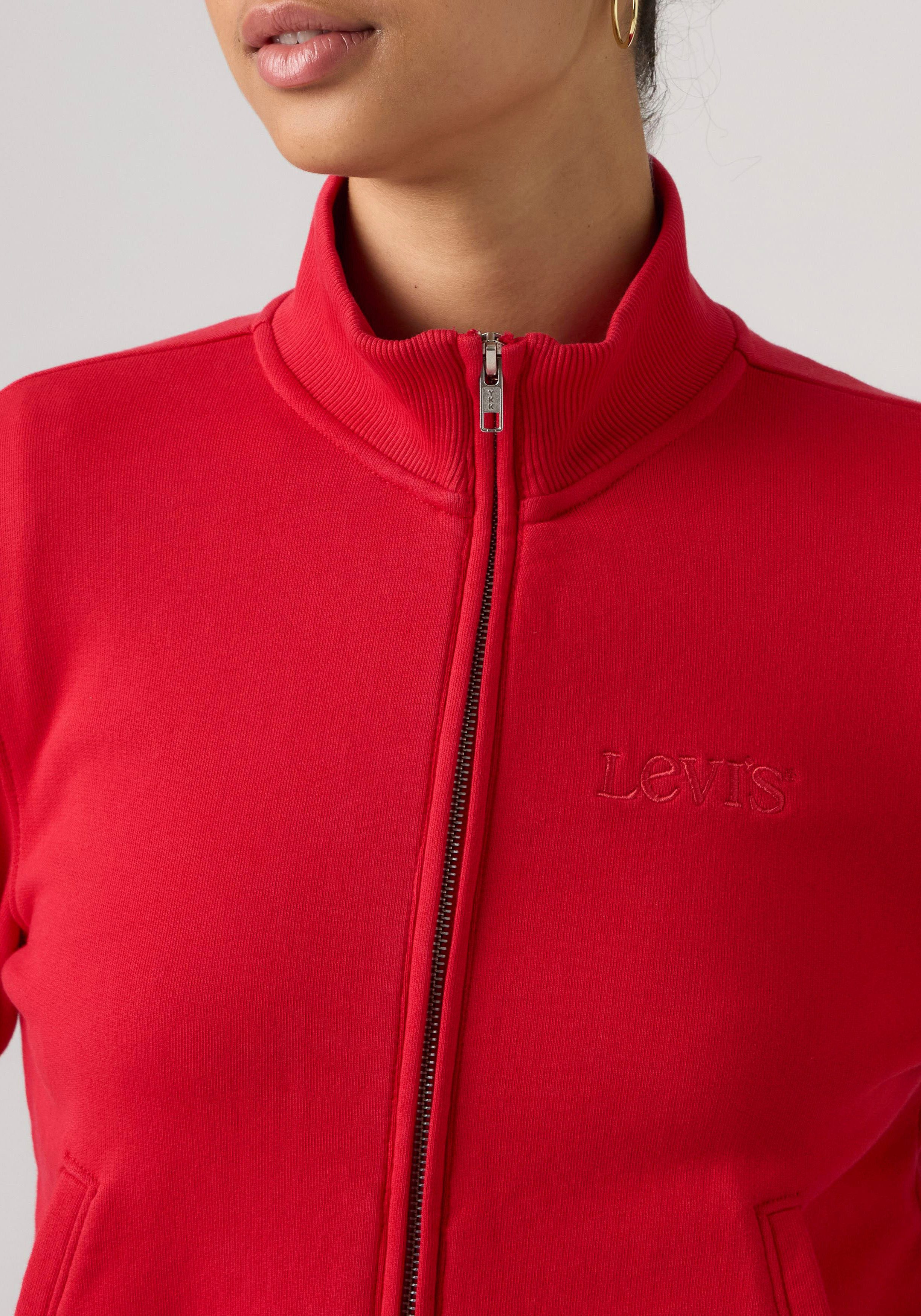 Levi's® Sweatjacke GR SLIM FIT FULL ZIP Taille bedeckend, schmale Passform – Bild 4 von 5