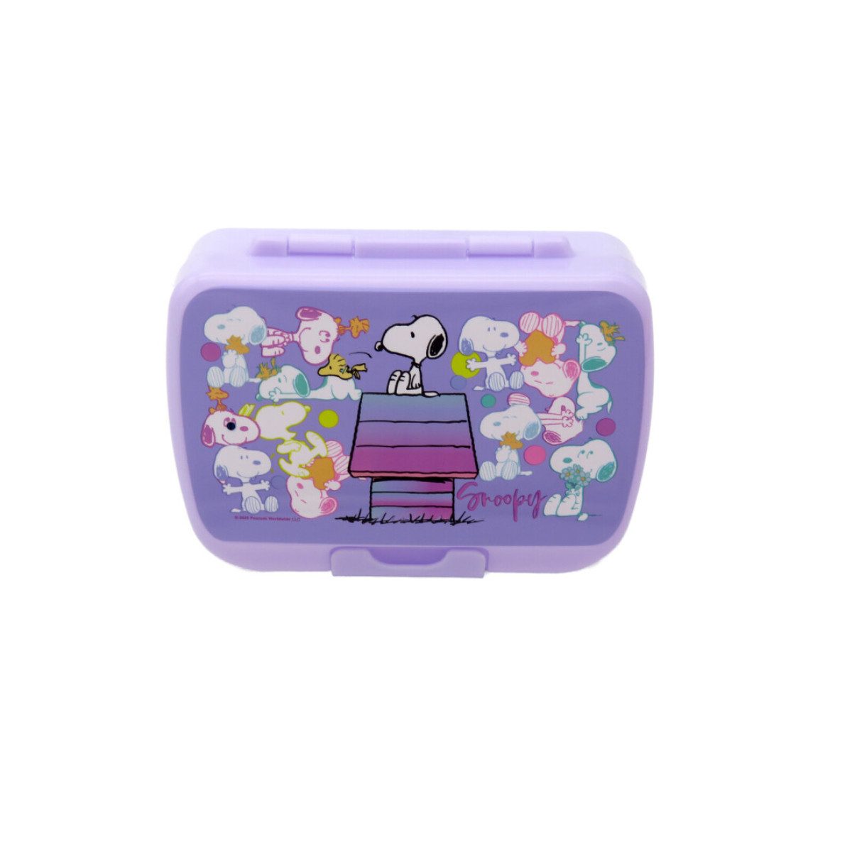 Snoopy Lunchbox Brotdose Lunchbox Sandwichbox Kinder Jausenbox Pausenbox 16x12x6 cm