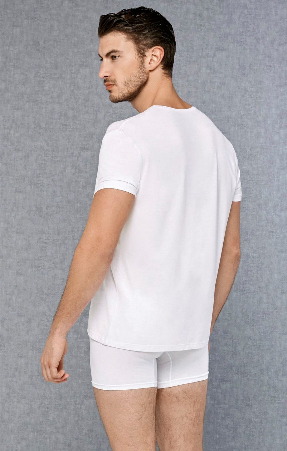 DOREANSE T-Shirt Herren Premium Basic Top günstig online kaufen