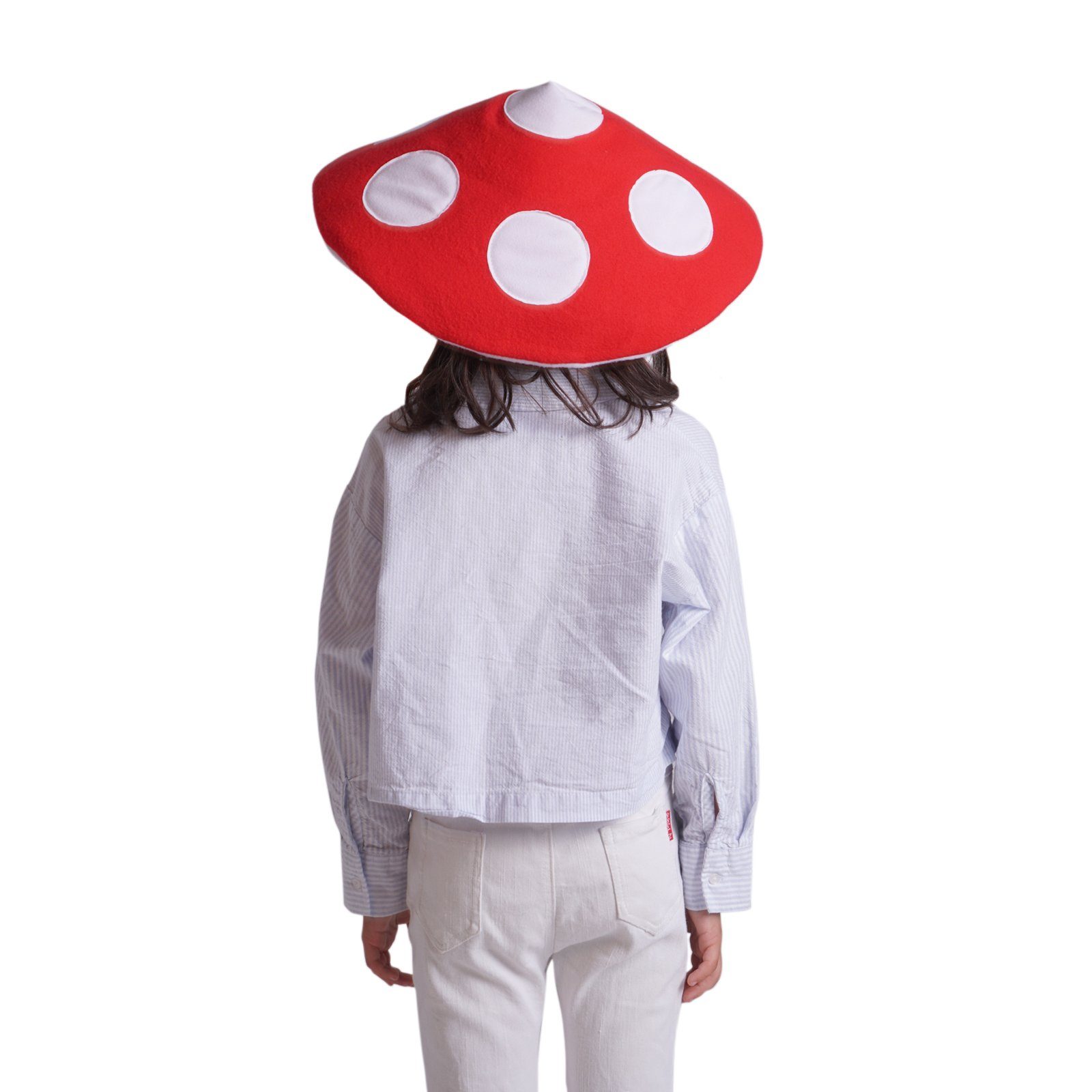 GalaxyCat Schirmmütze Superpilz (Ein Hut Kinder, für für Witzige Stück) Mütze, Partyhut Fliegenpilz