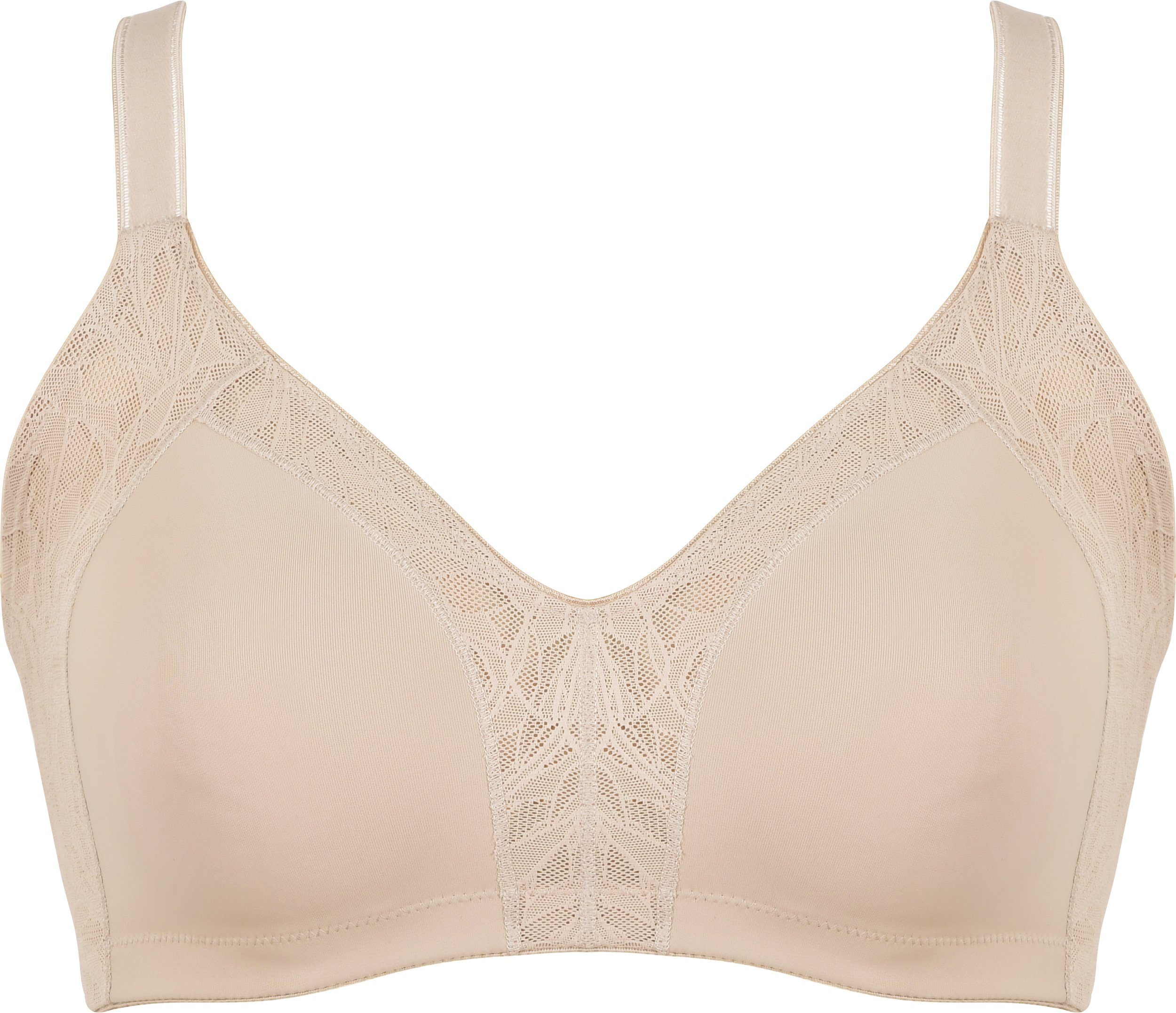 Naturana Minimizer-BH Solutions Cup B-F, Soft-BH mit Side Smoother Effekt, mit Spitzeneinsatz