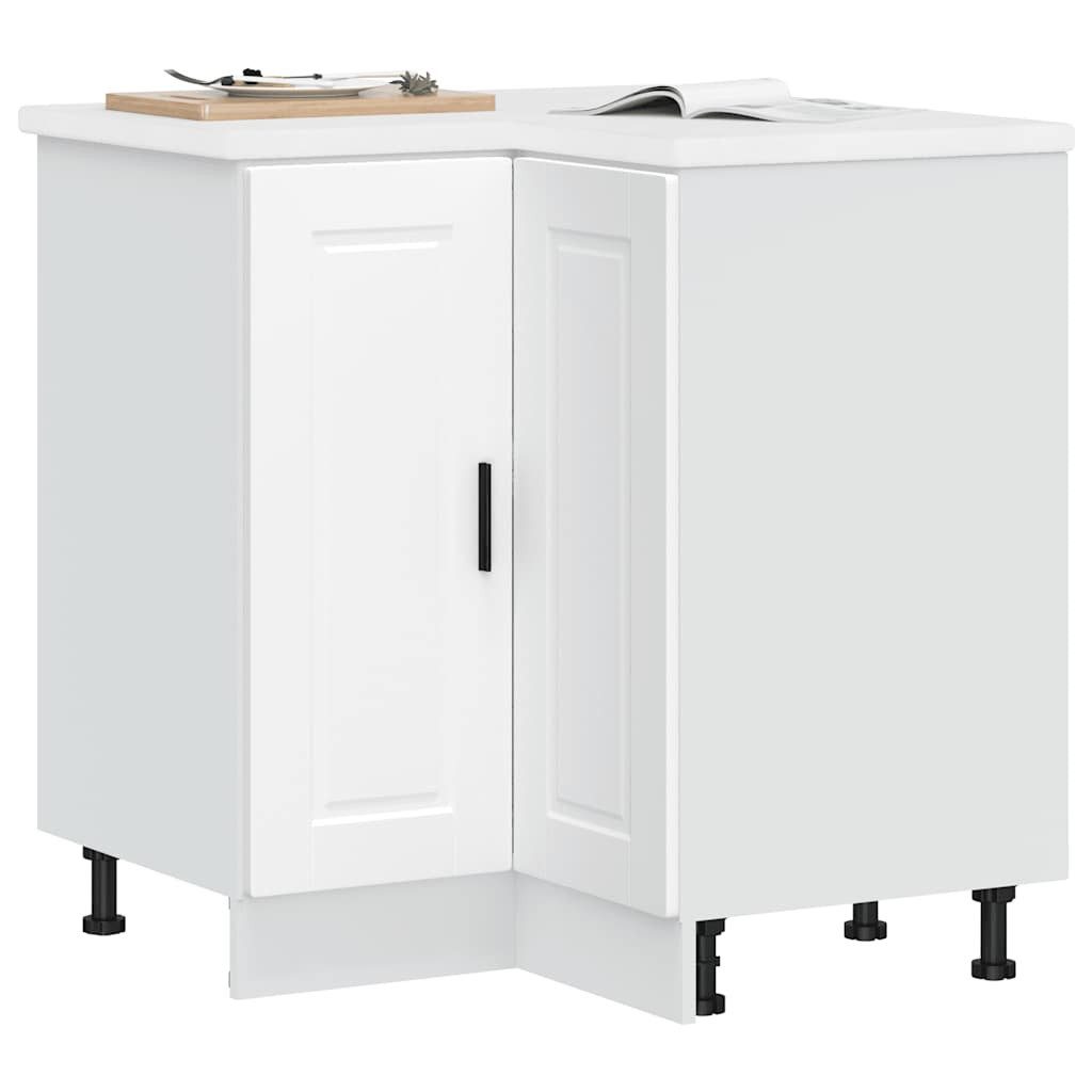 vidaXL Schrankmodule Küchen-Eckunterschrank Porto Weiß Holzwerkstoff günstig online kaufen