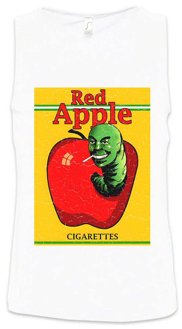 Urban Backwoods Tanktop Red Apple Cigarettes Ärmelloses T-Shirt Fiction Zigaretten Bill Brand Kill Pulp Movie Tarantino