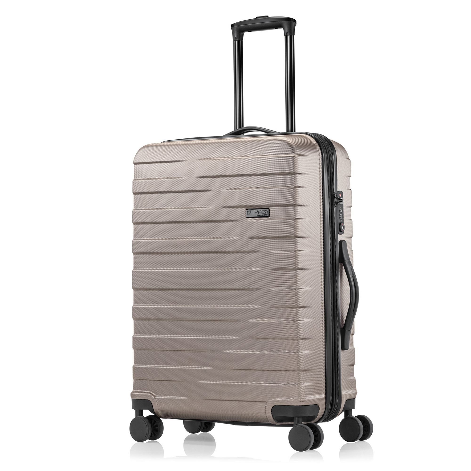 Pack Easy Hartschalen-Trolley Clipper by Pack Easy Kosmo, 4 Rollen, ABS