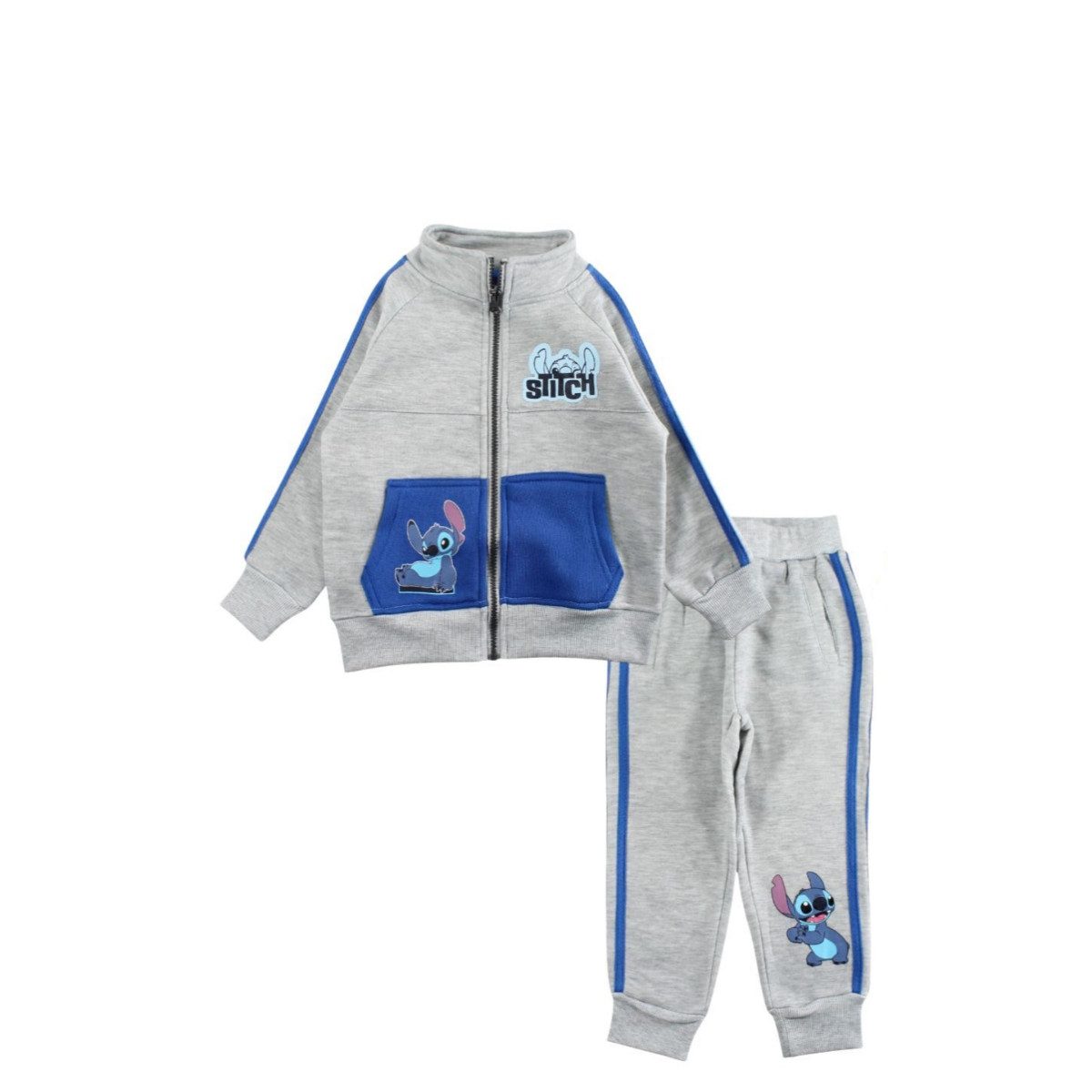 Lilo & Stitch Trainingsanzug Jogginganzug Kinder 100% Polyester Zweiteiler (2-tlg)