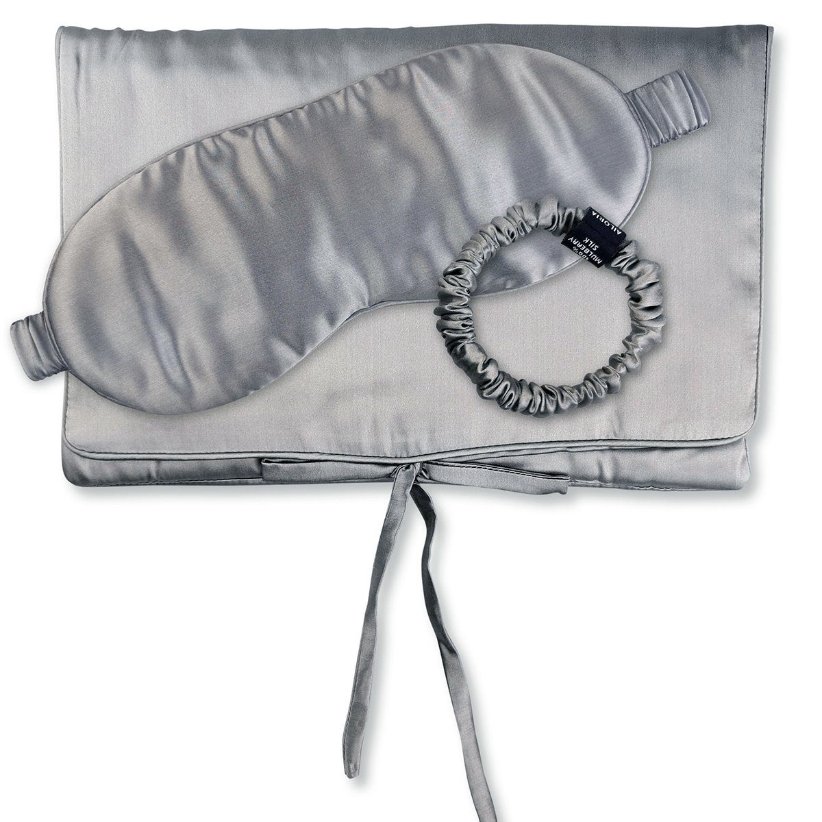 AILORIA Haargummi TRAVEL SET BEAUTY S Tasche, Schlafmaske &, Luxuriöses Reise-Set